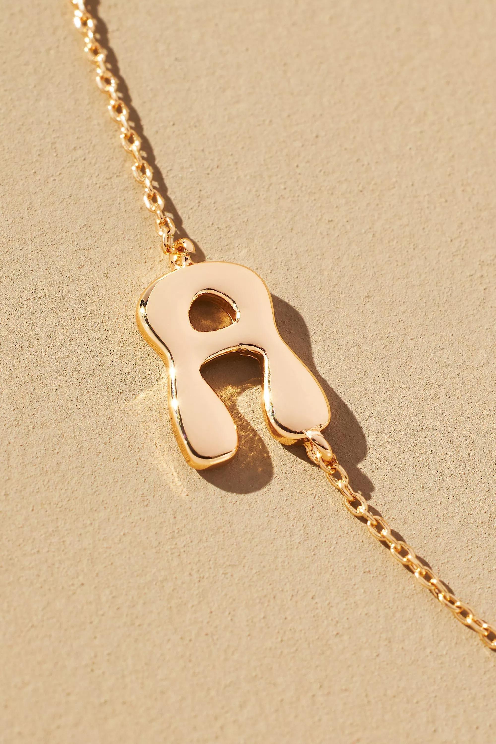Groovy Monogram Necklace, A, A501_0901, large image number 0