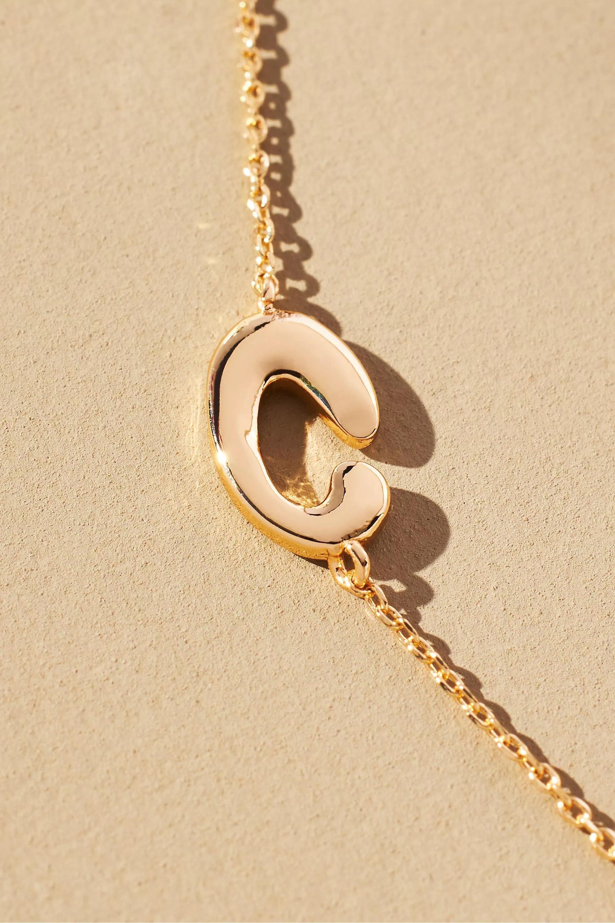 Groovy Monogram Necklace, C, A501_0903, large image number 0