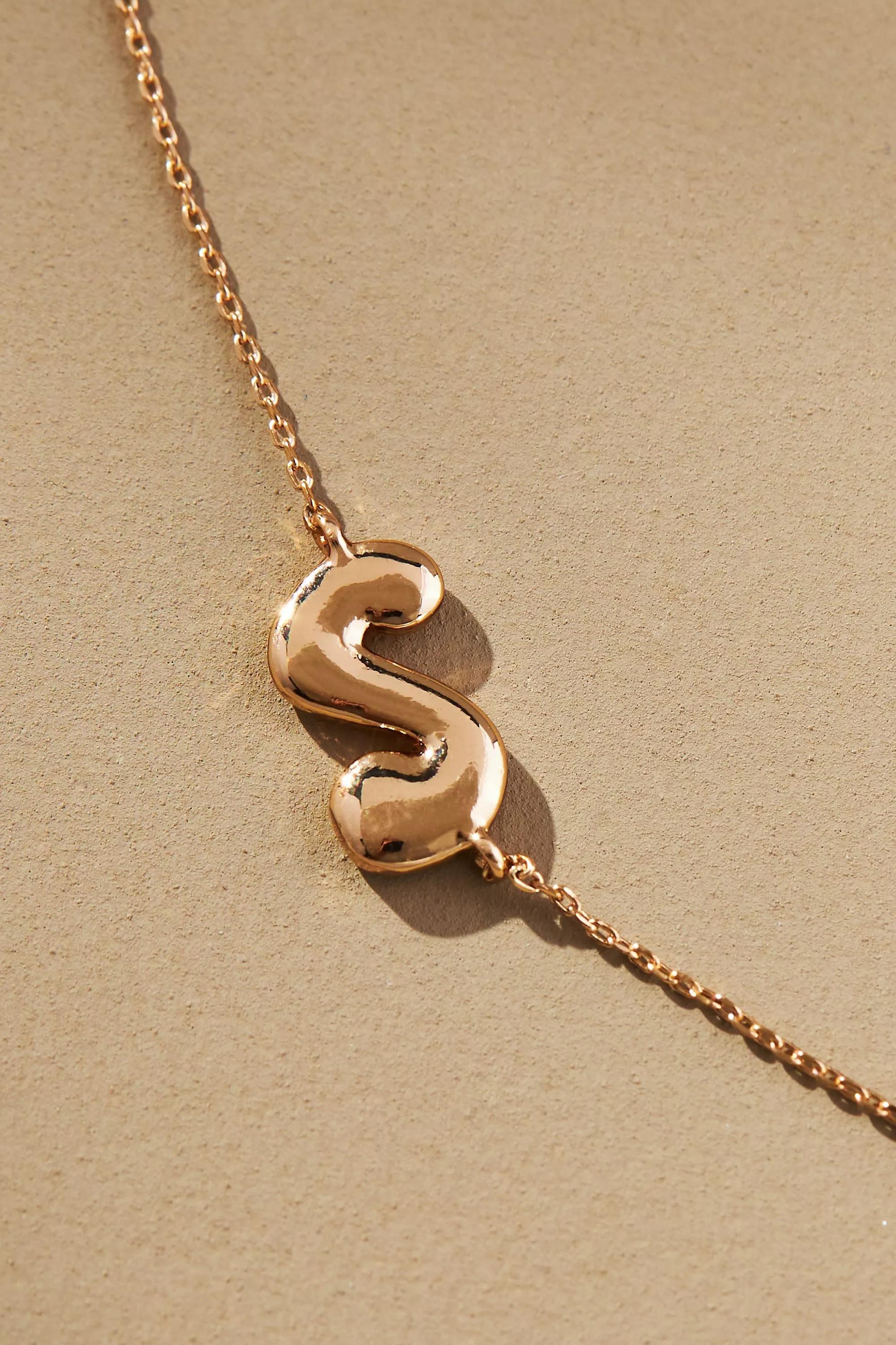 Groovy Monogram Necklace, S, A501_0919, large image number 0