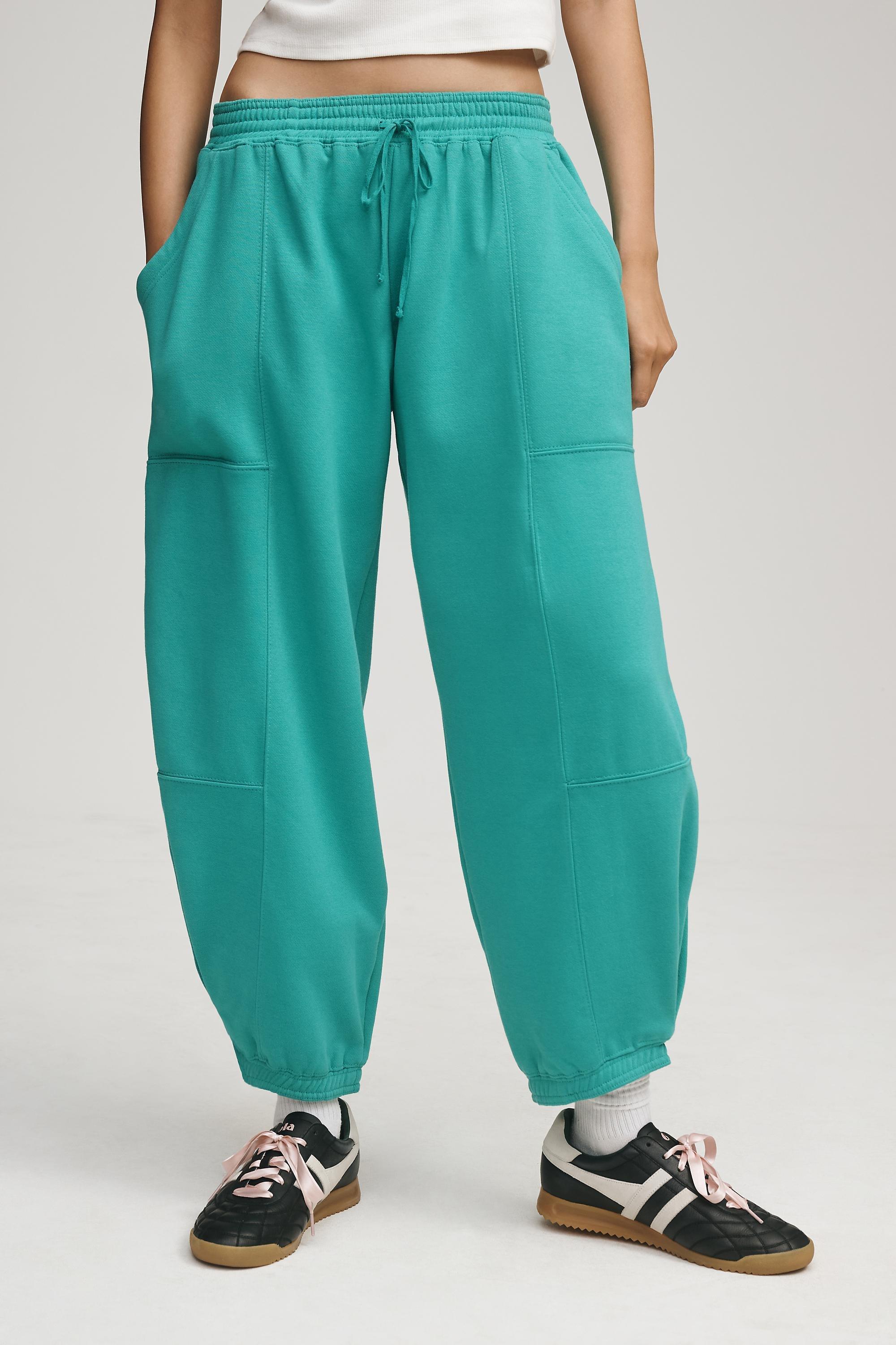 Kelly Daily Practice By Anthropologie Heather Joggers, Green, , large image number 1
