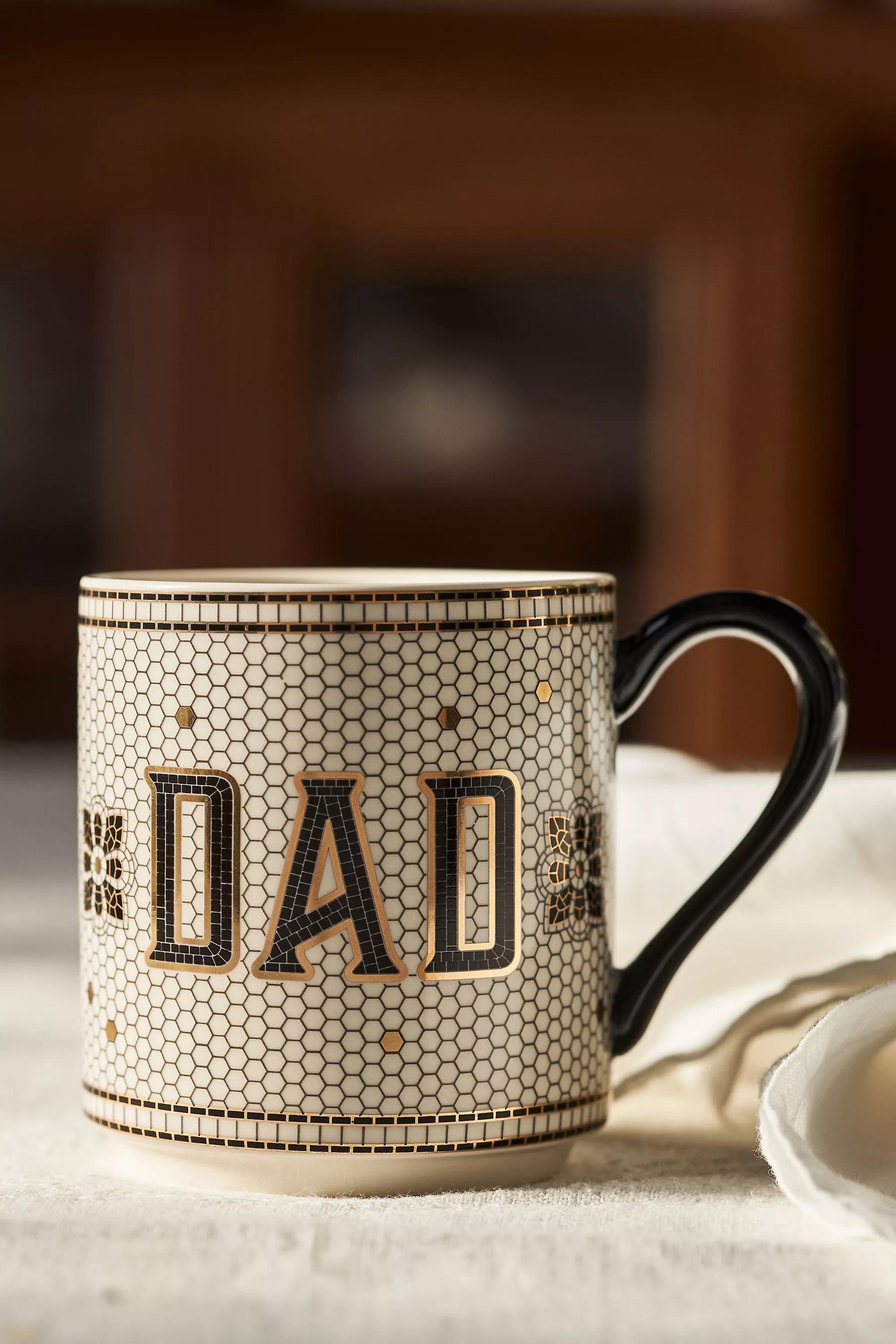 Motif Bistro Tile Name Mug, Black, A501_0009, medium