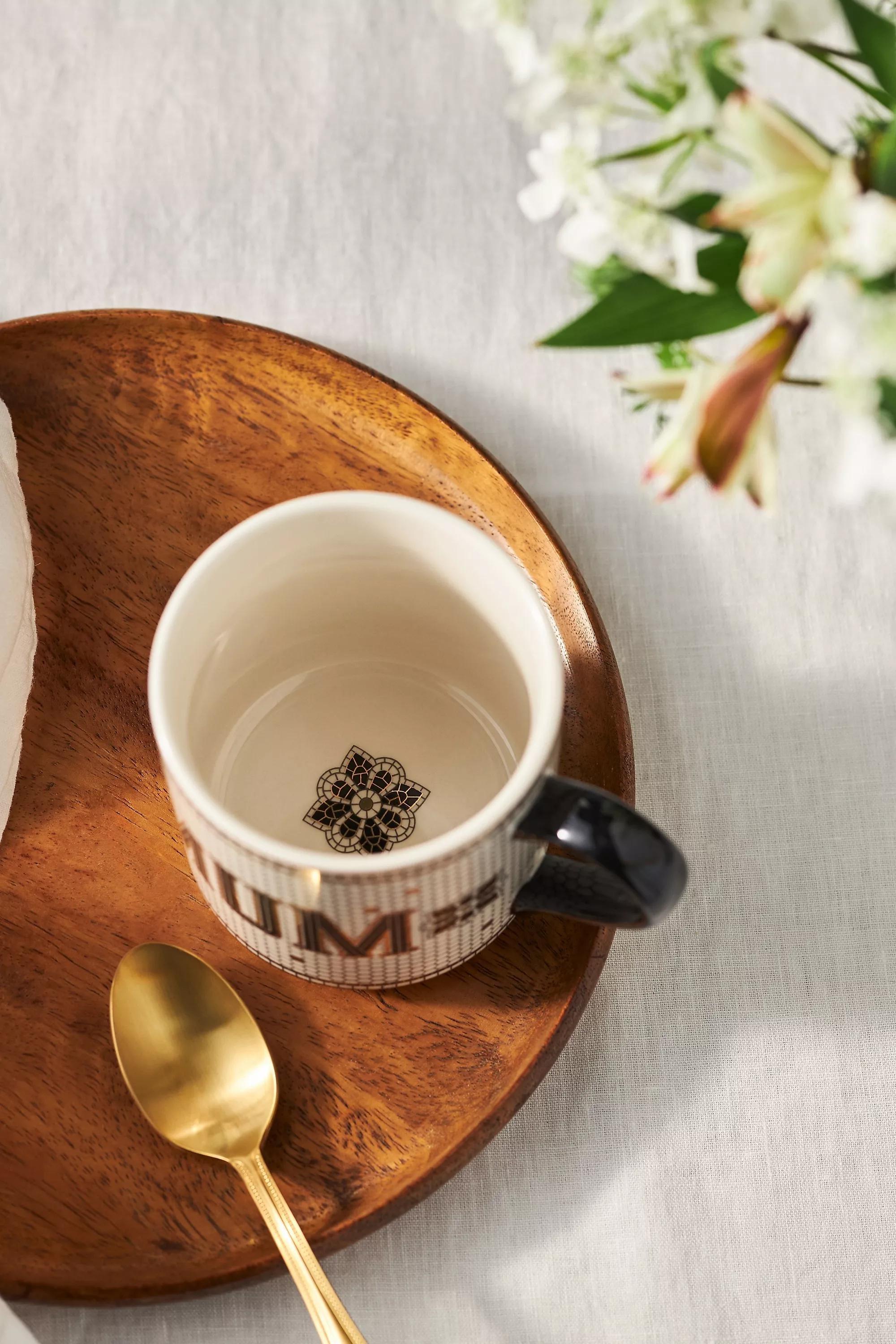 Bistro Tile Name Mug, White, A501_0015, large image number 2