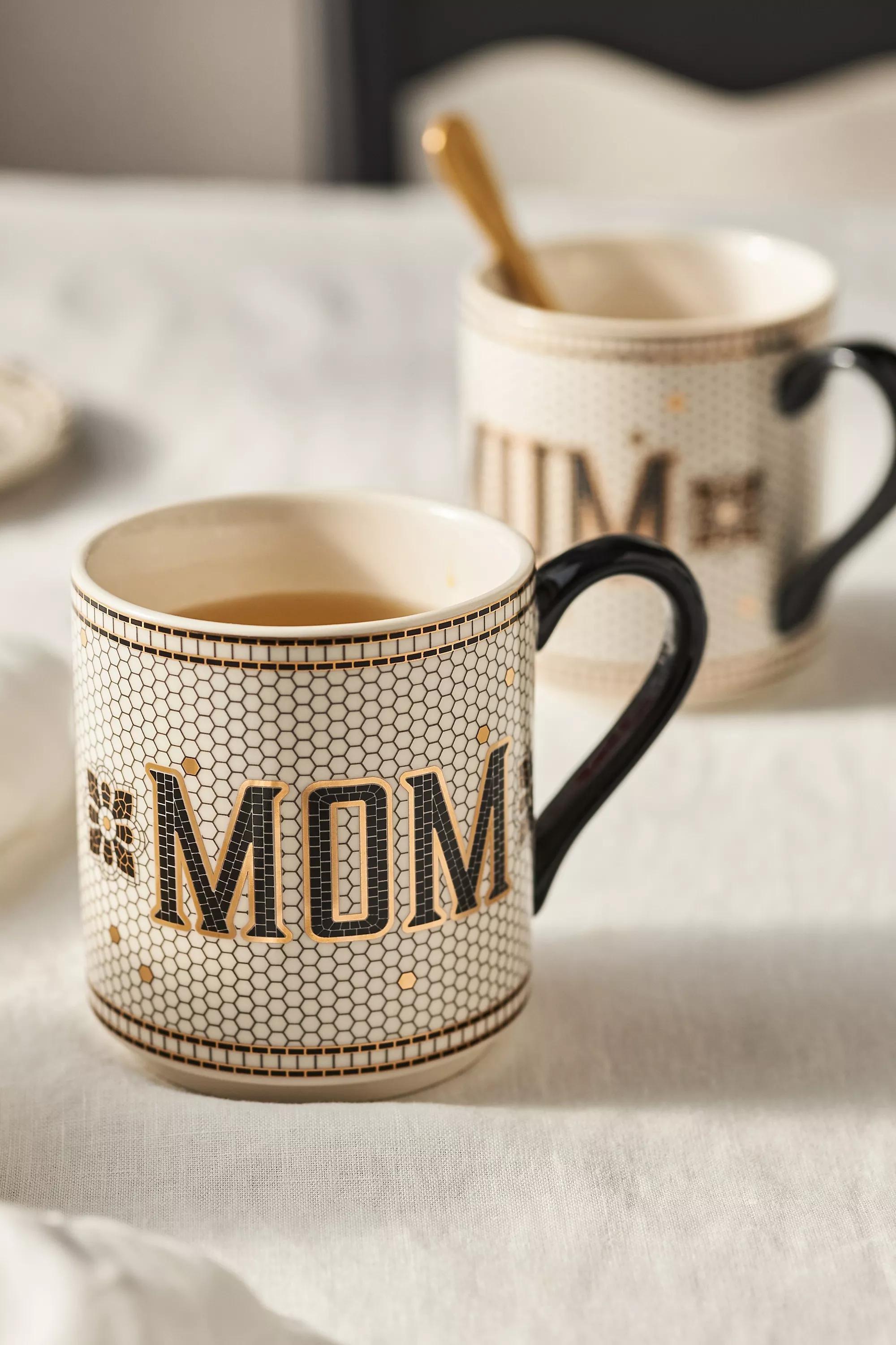 Bistro Tile Name Mug, Multicolour, A501_0018, large image number 0