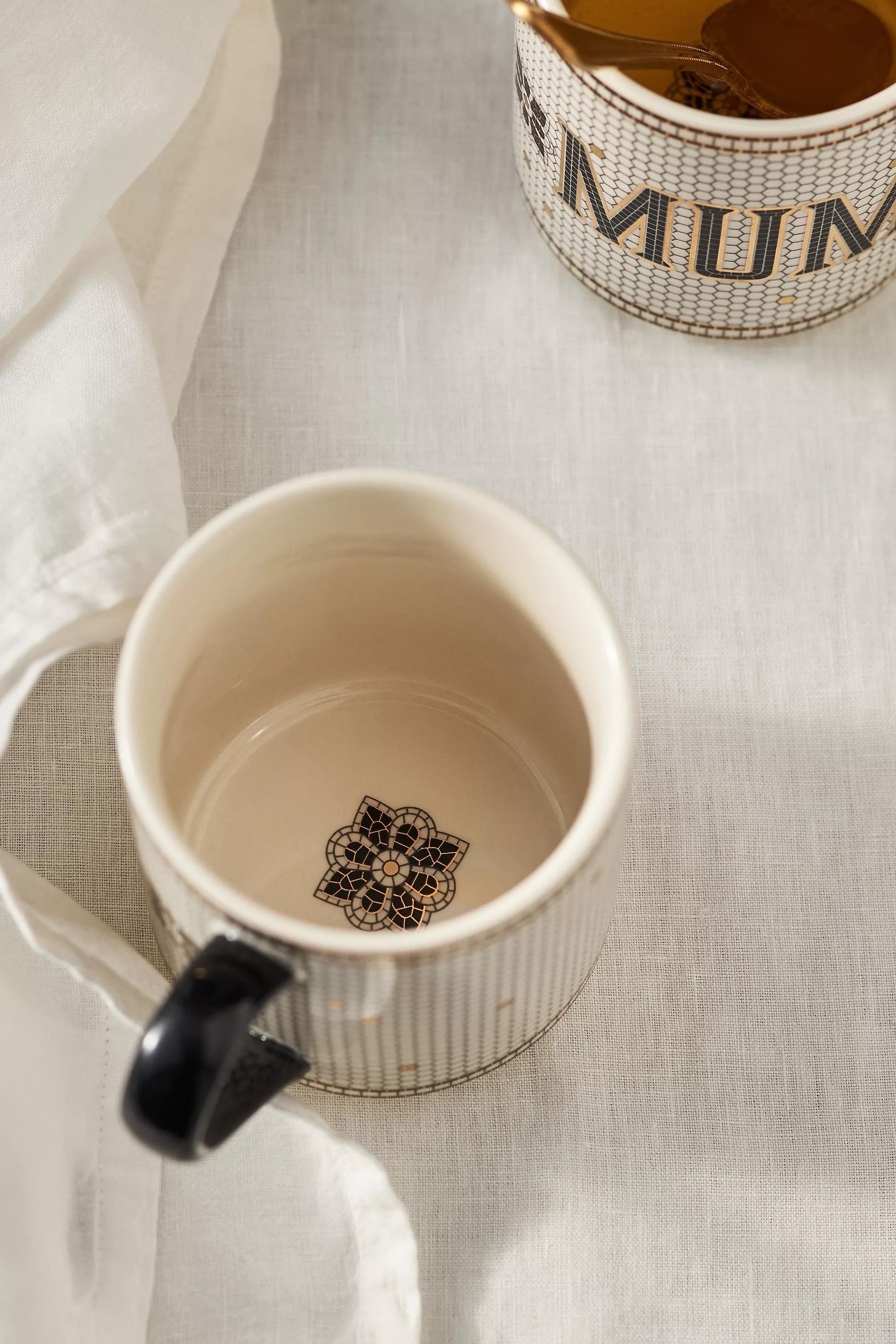 Bistro Tile Name Mug, Multicolour, A501_0018, large image number 1
