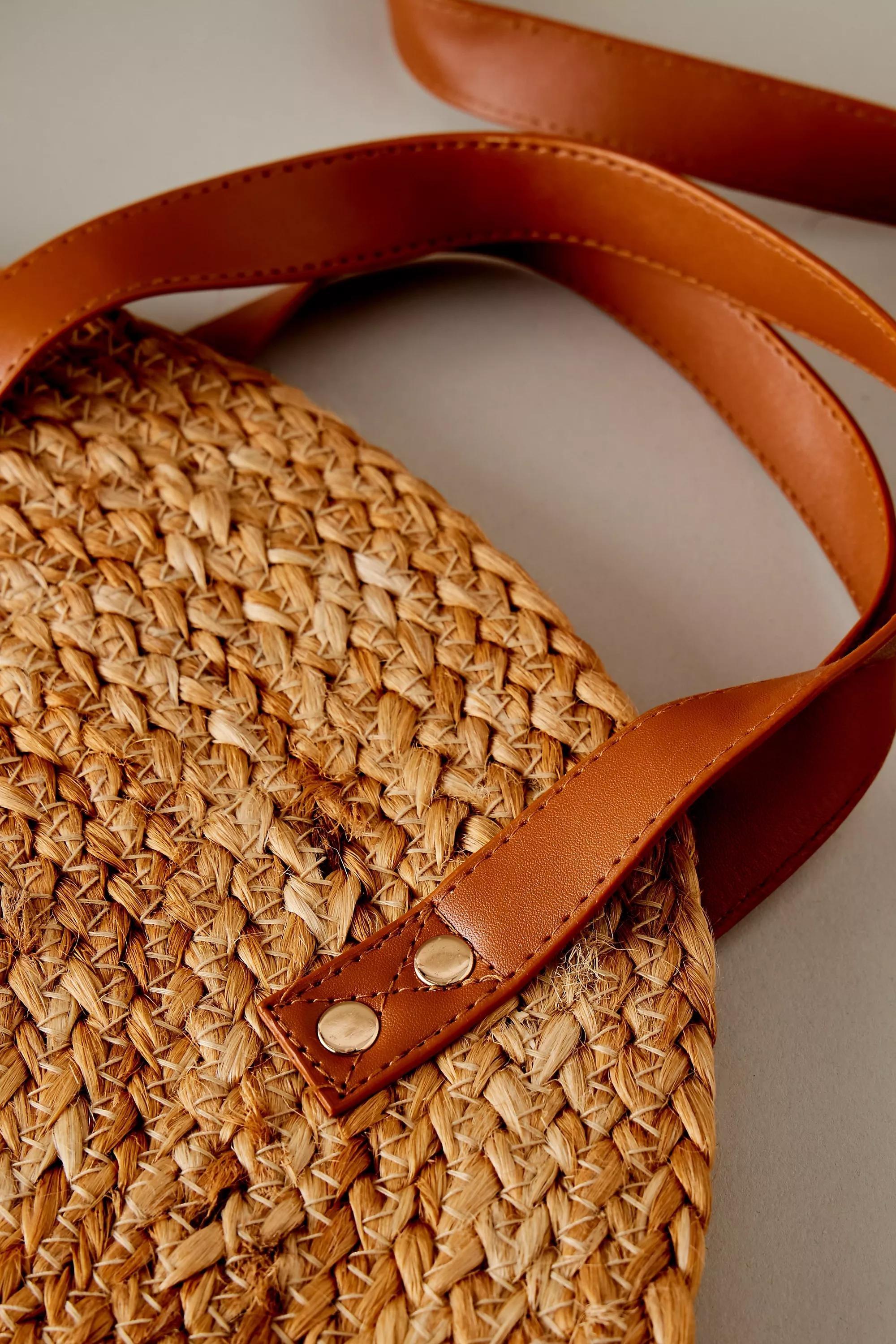 Barish Jute Shoulder Bag, Brown, A501_0014, large image number 1