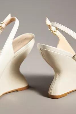 Anthropologie Slingbacks, White, , large image number 3