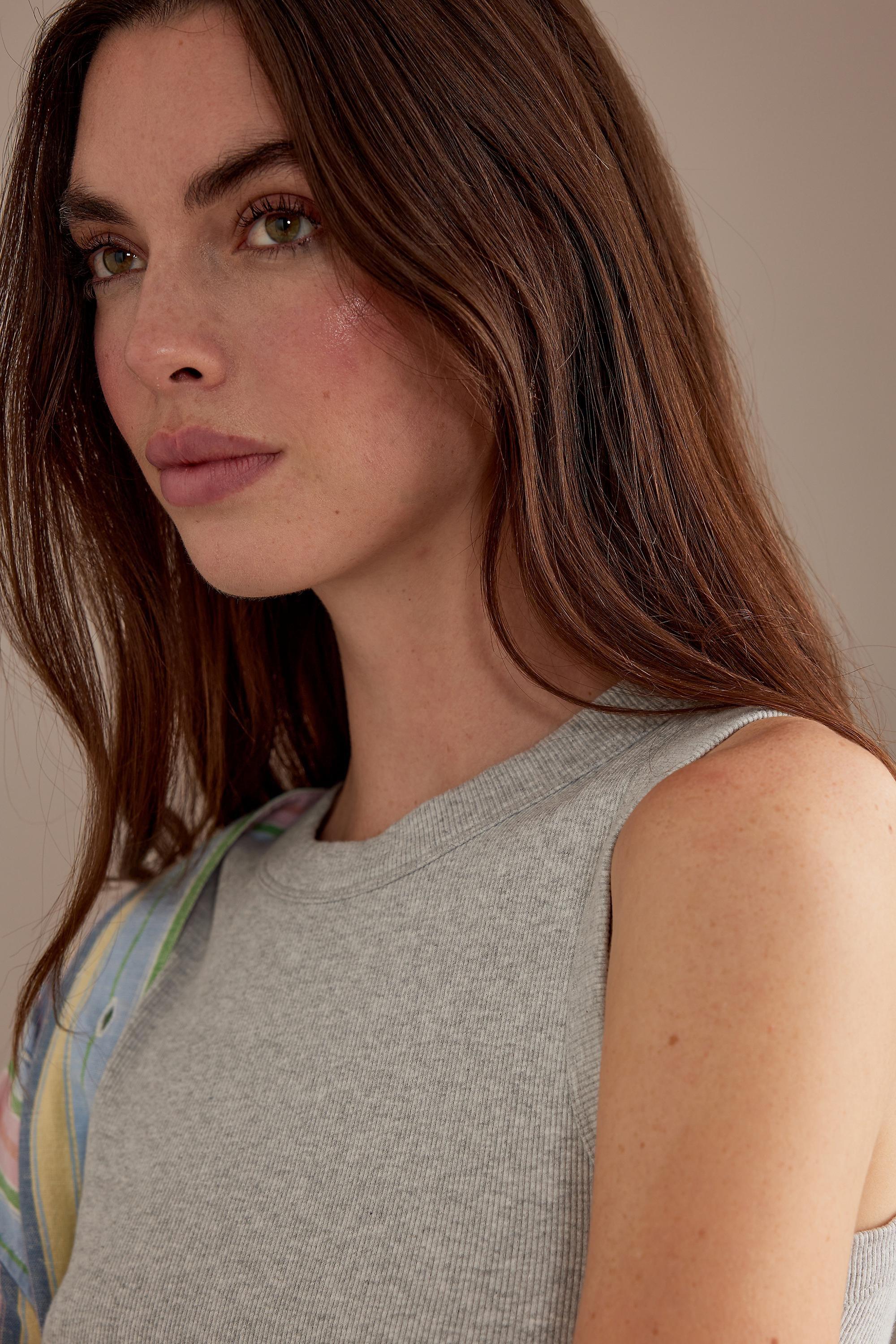 The Rib City Racer Tank Top, Grey, A501_0004, large image number 3