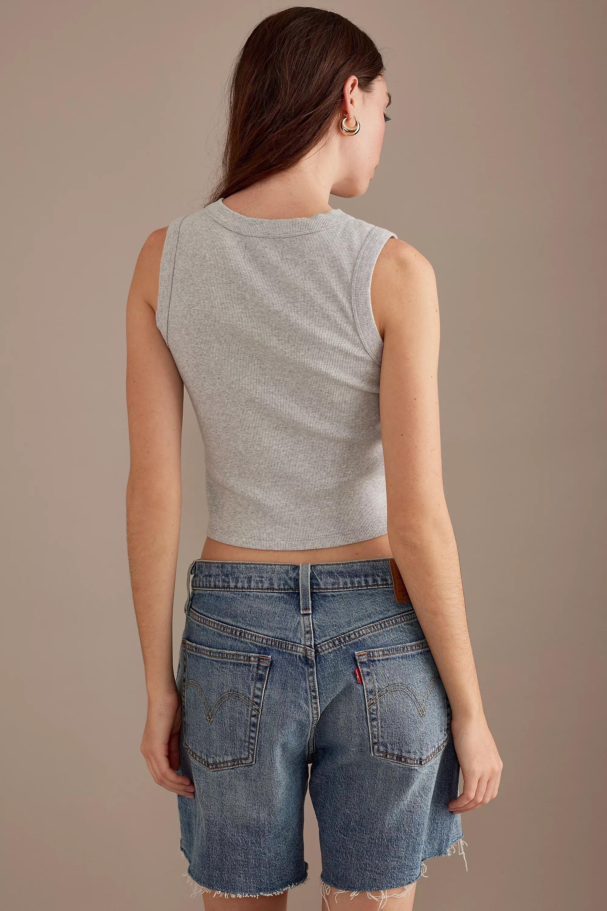 The Rib City Racer Tank Top, Grey, A501_0004, large image number 5