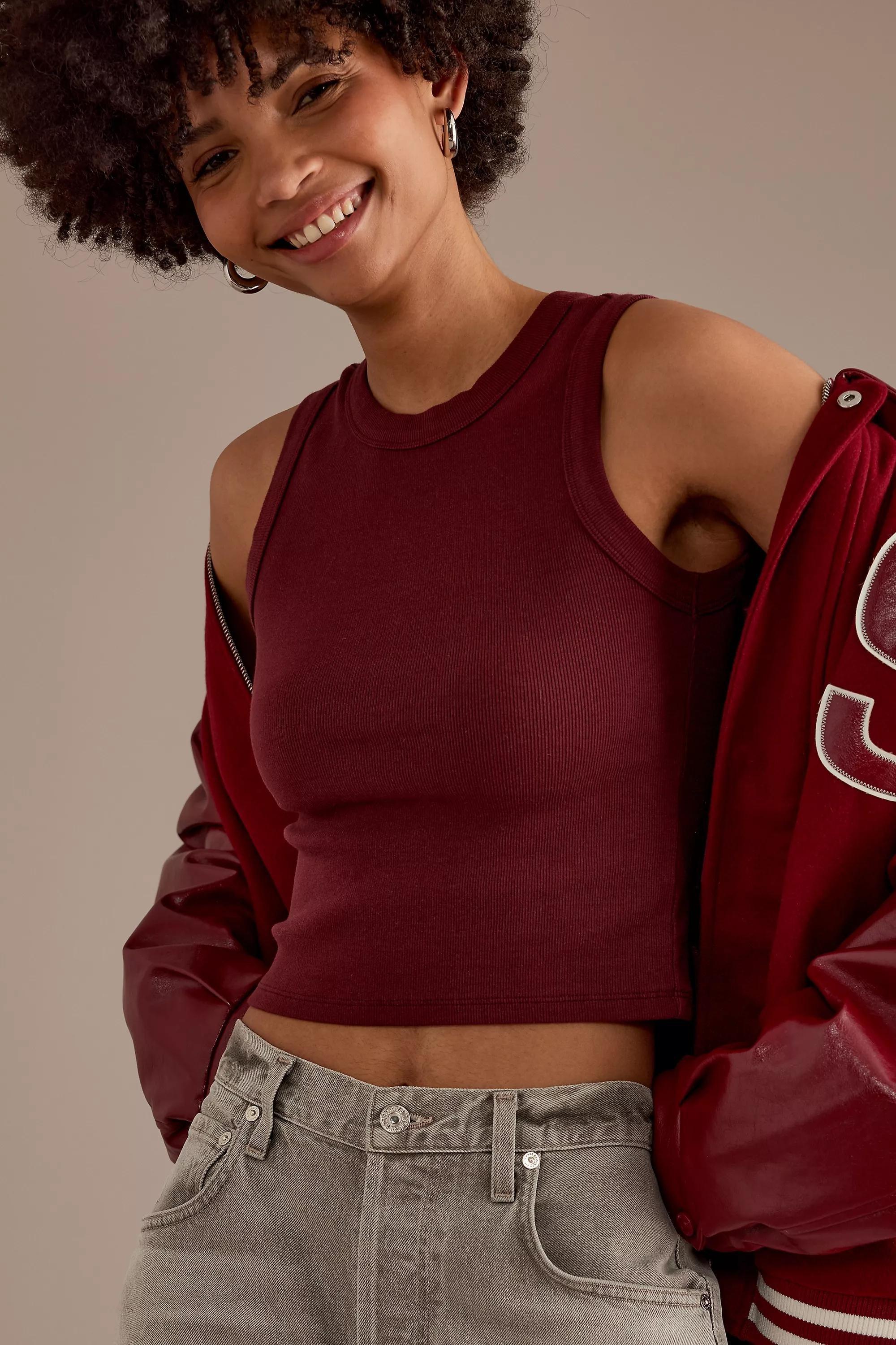 The Rib City Racer Tank Top, Maroon, , medium