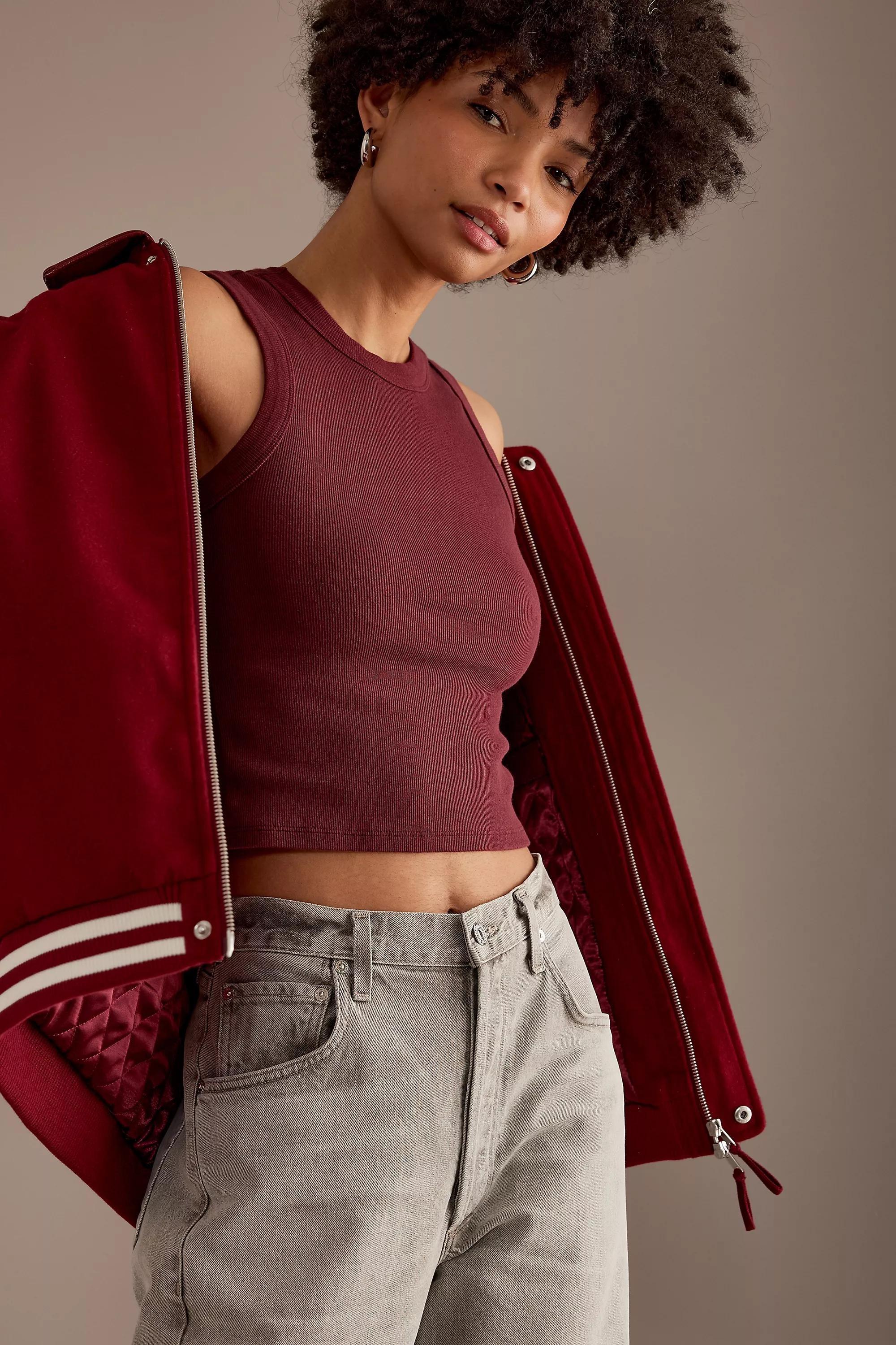 The Rib City Racer Tank Top, Maroon, , large image number 2