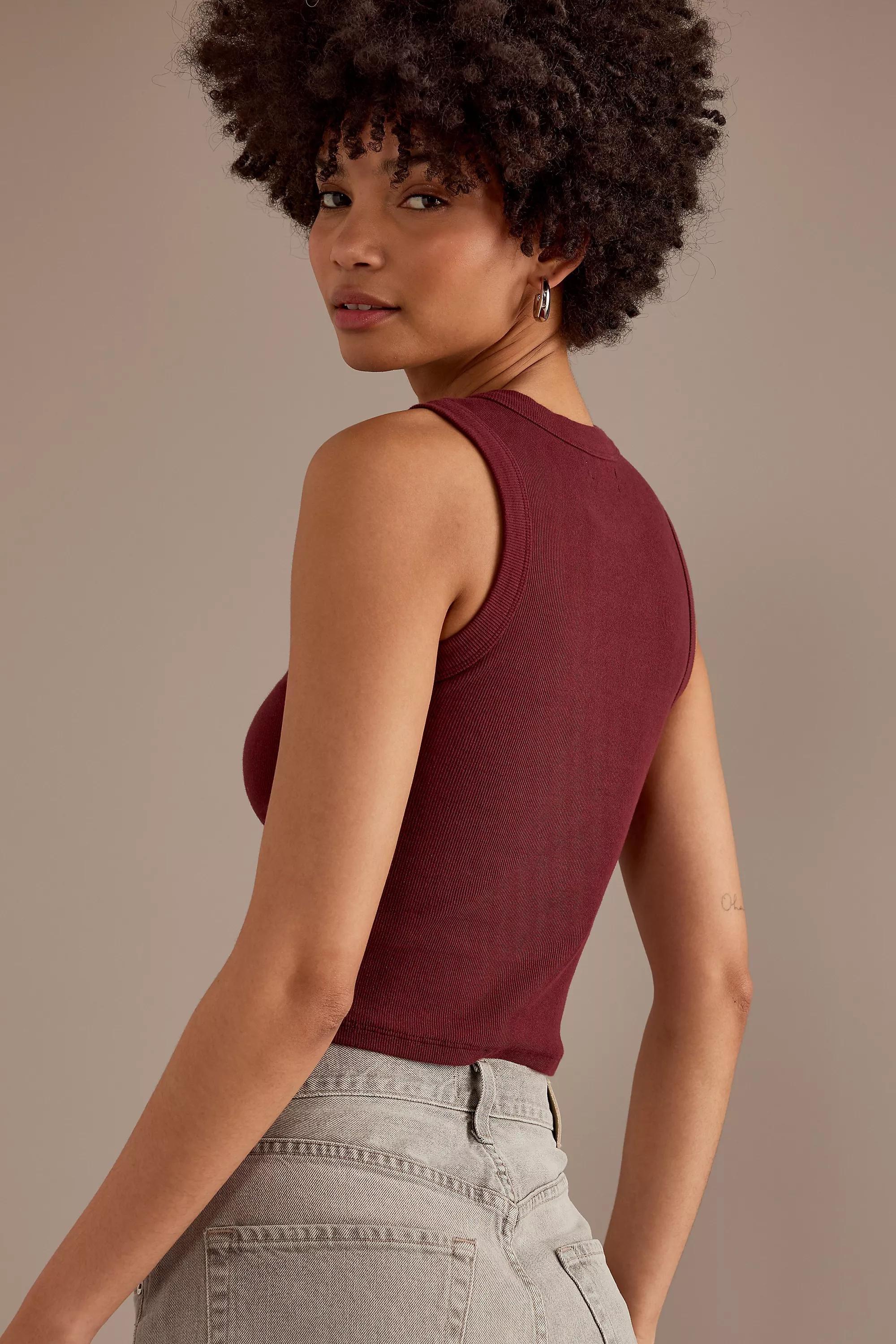 The Rib City Racer Tank Top, Maroon, , large image number 5
