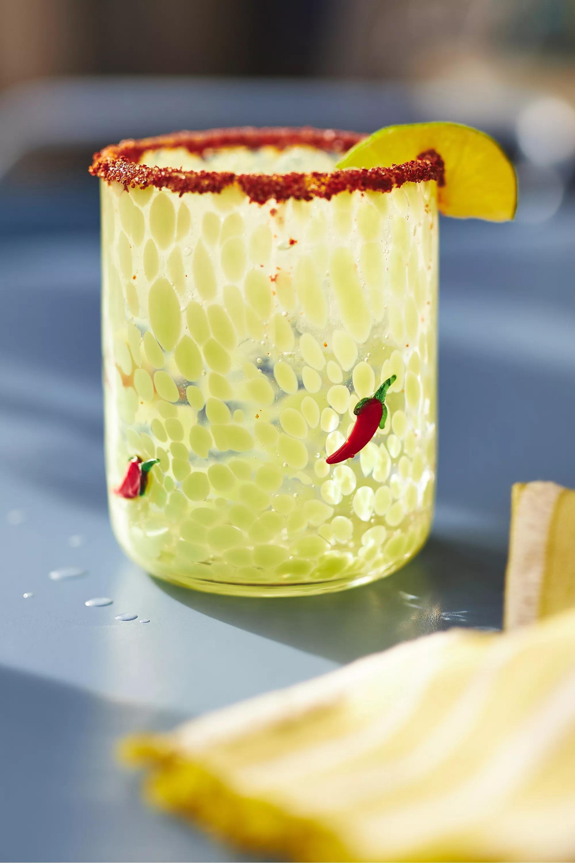 Resort Icon Juice Glass, Green, A501_0034, large image number 0