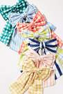 Anthropologie - Patterned Hair Bow, Yellow