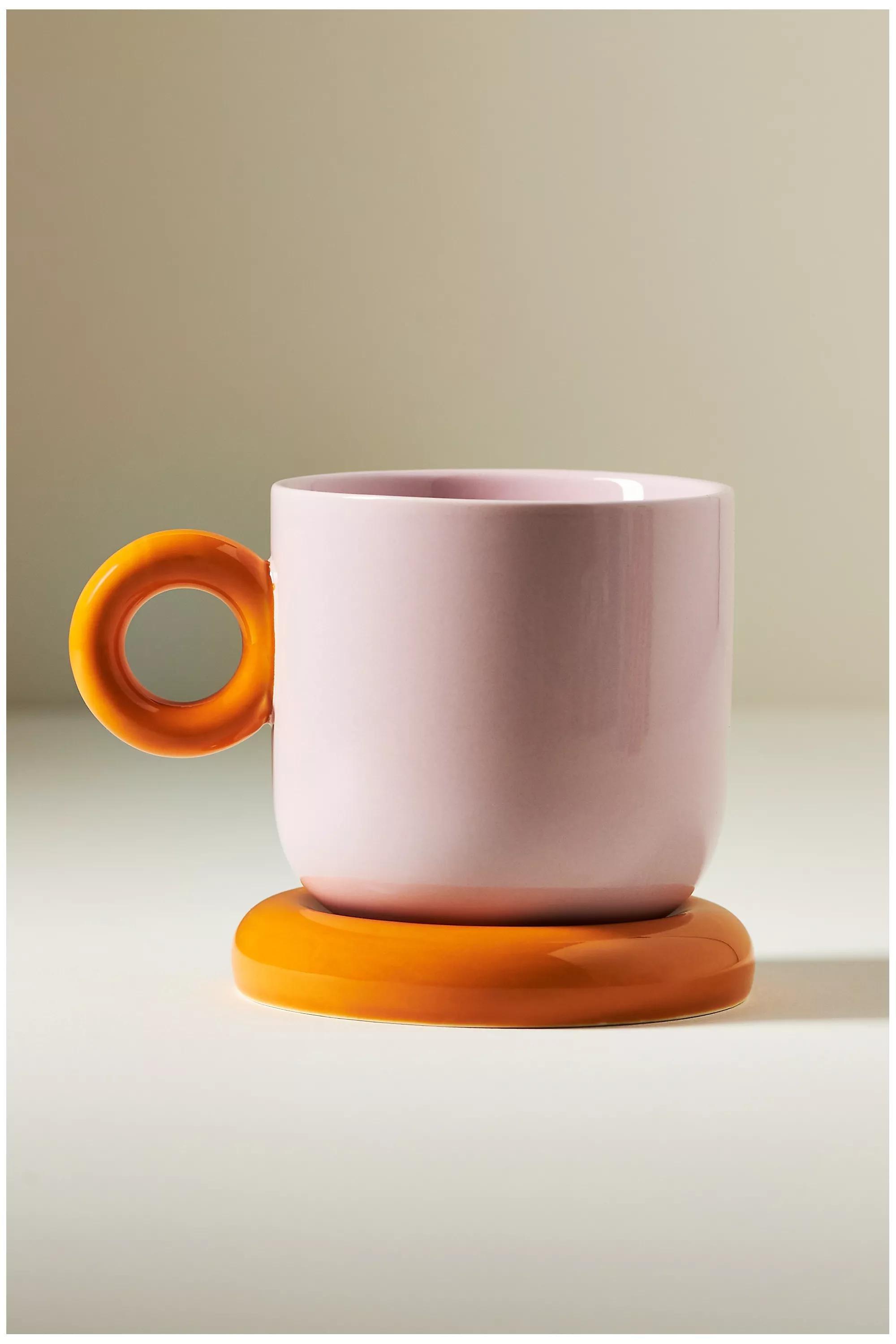 Pastel Rika Mug, Pink, A501_0066, large image number 2