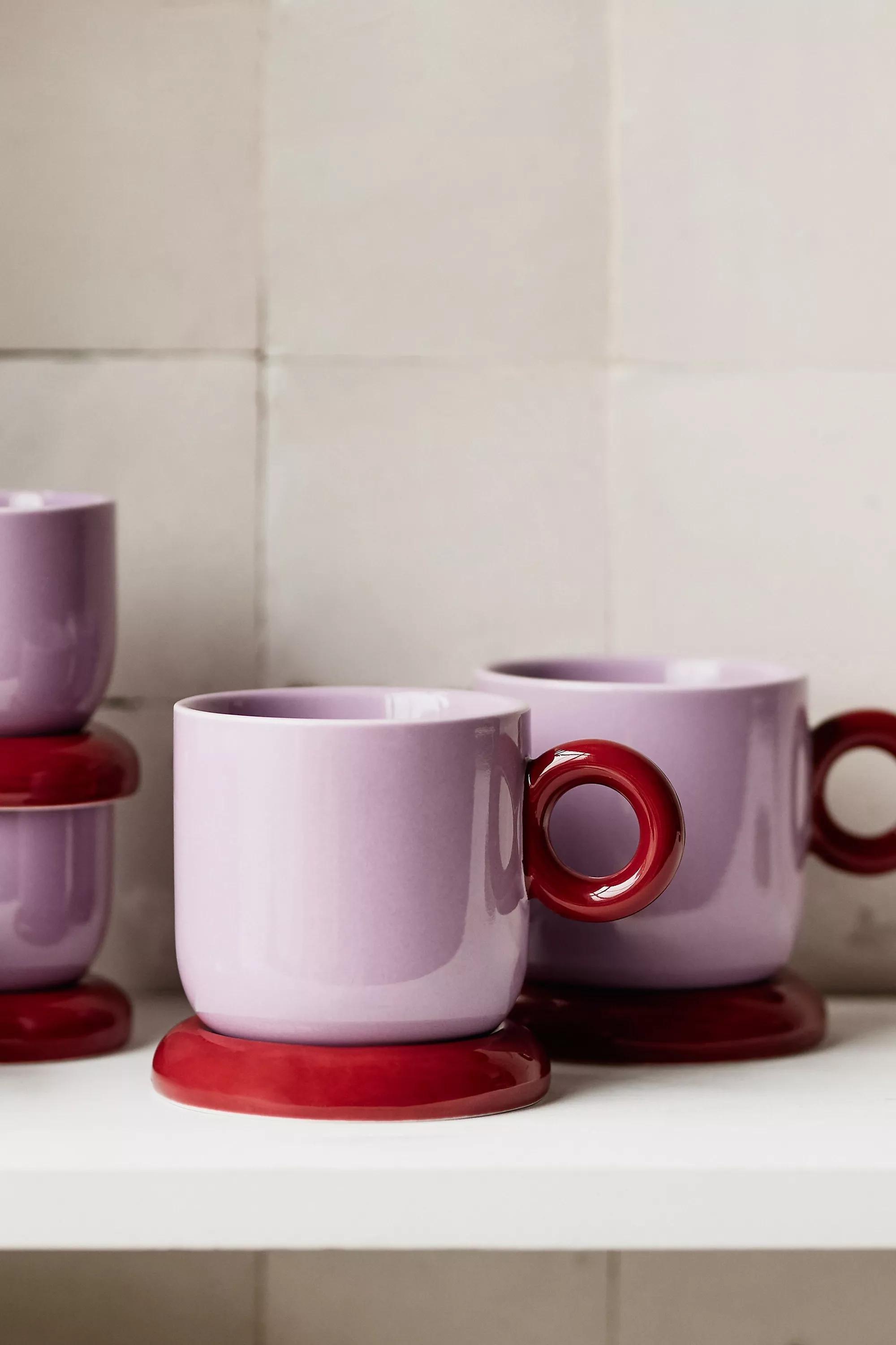 Rika Mug, Purple, A501_0104, large image number 0