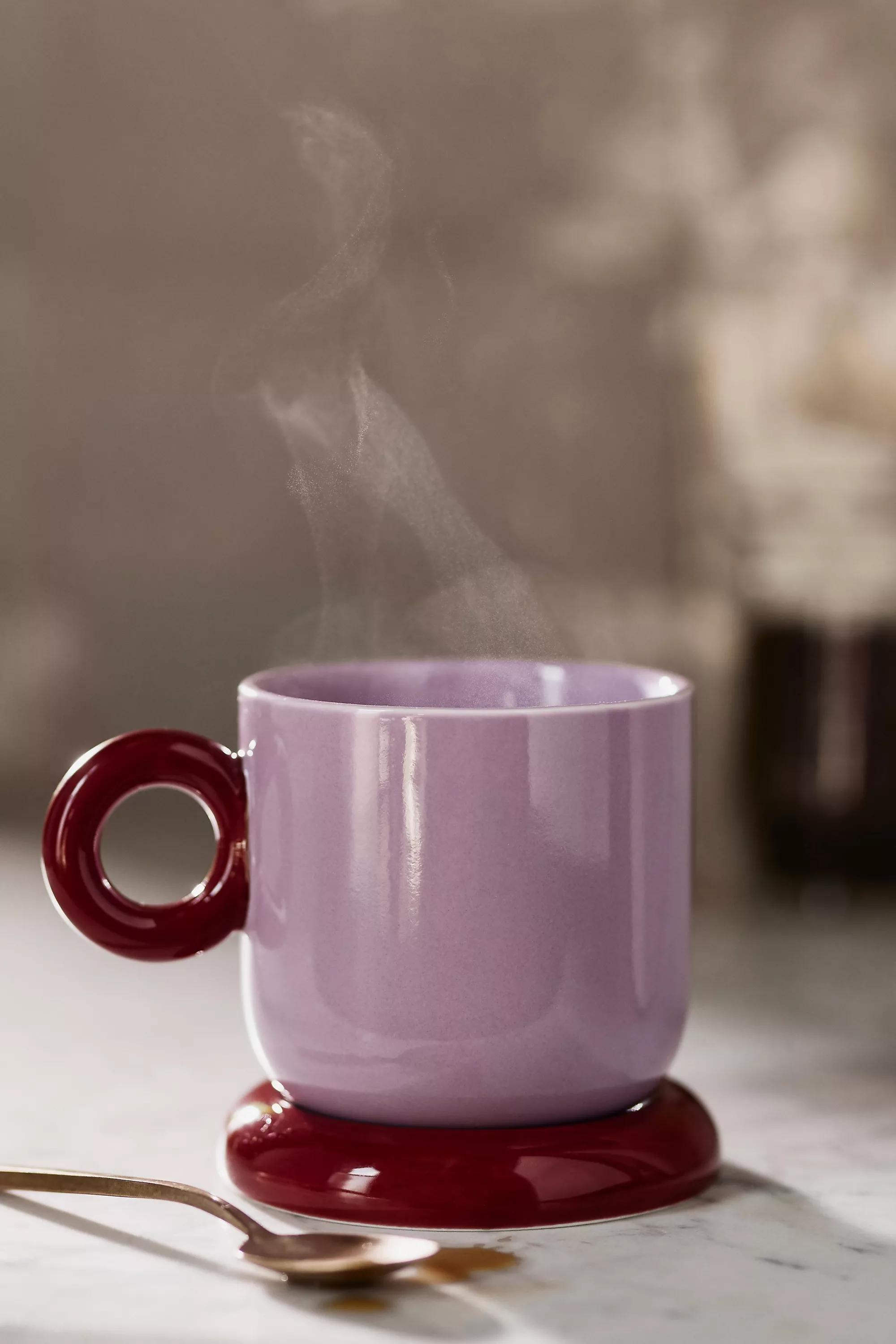Rika Mug, Purple, A501_0104, large image number 2