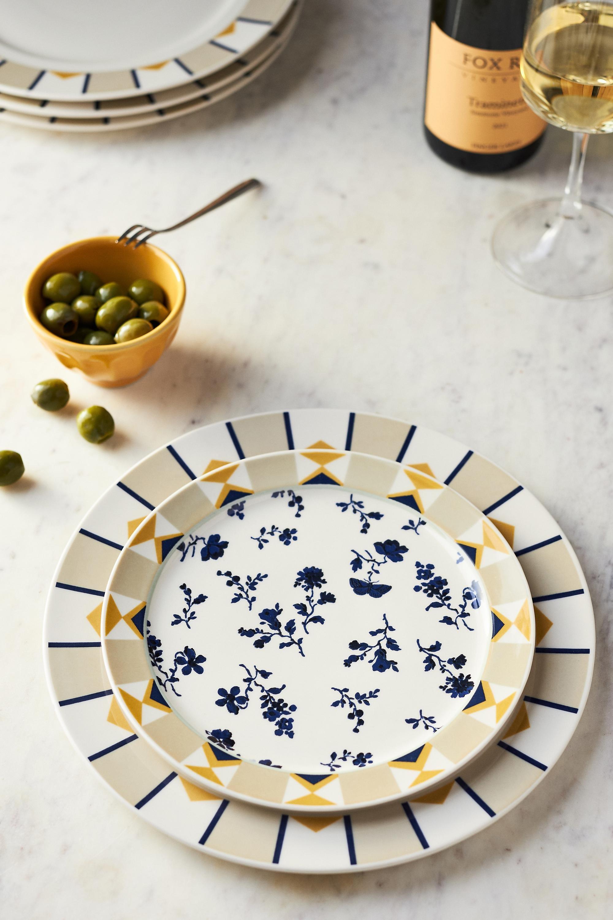 Loren Dessert Plate, Yellow, A501_0079, large image number 0