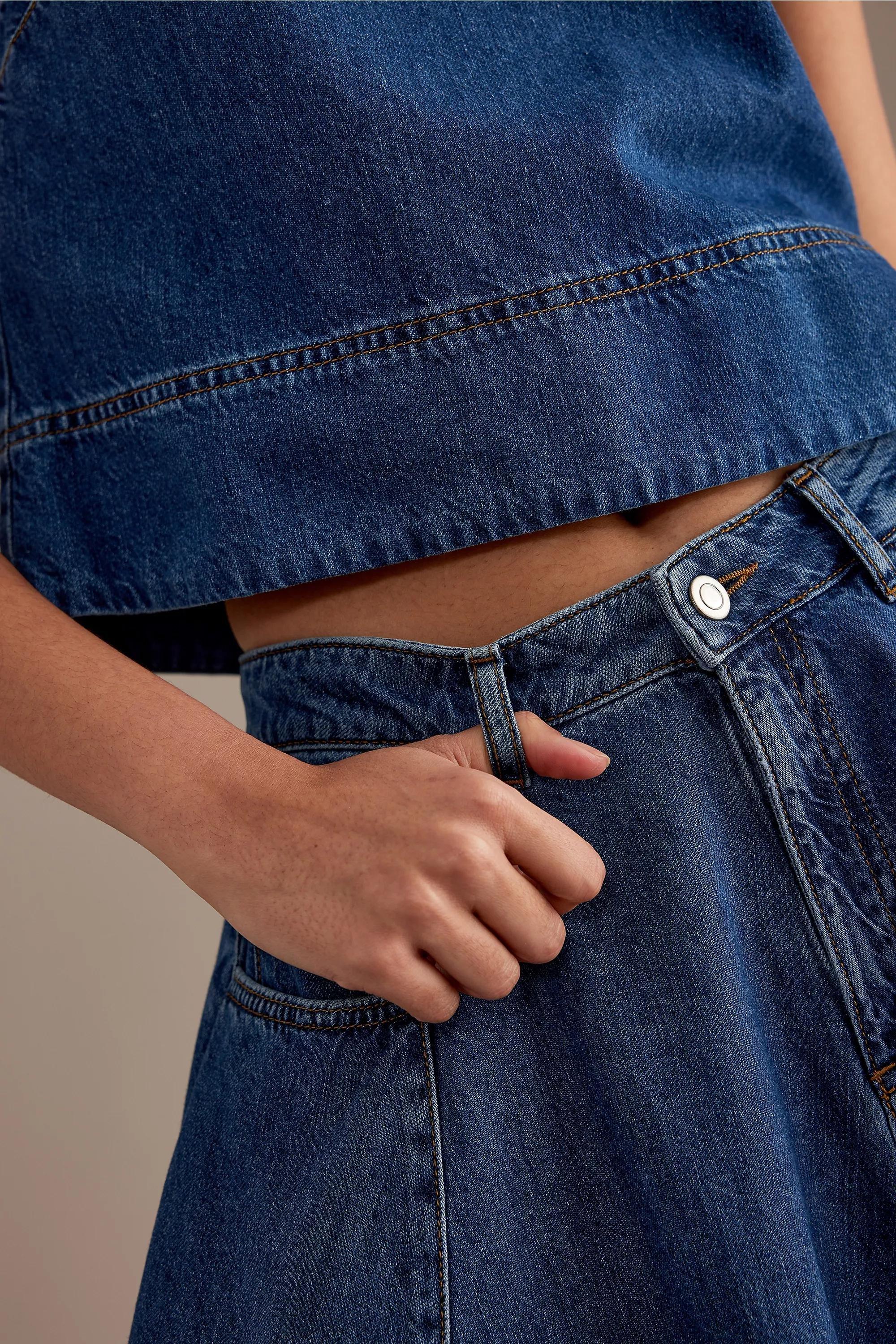 Aligne Luna Denim Maxi Skirt, Blue, , large image number 5