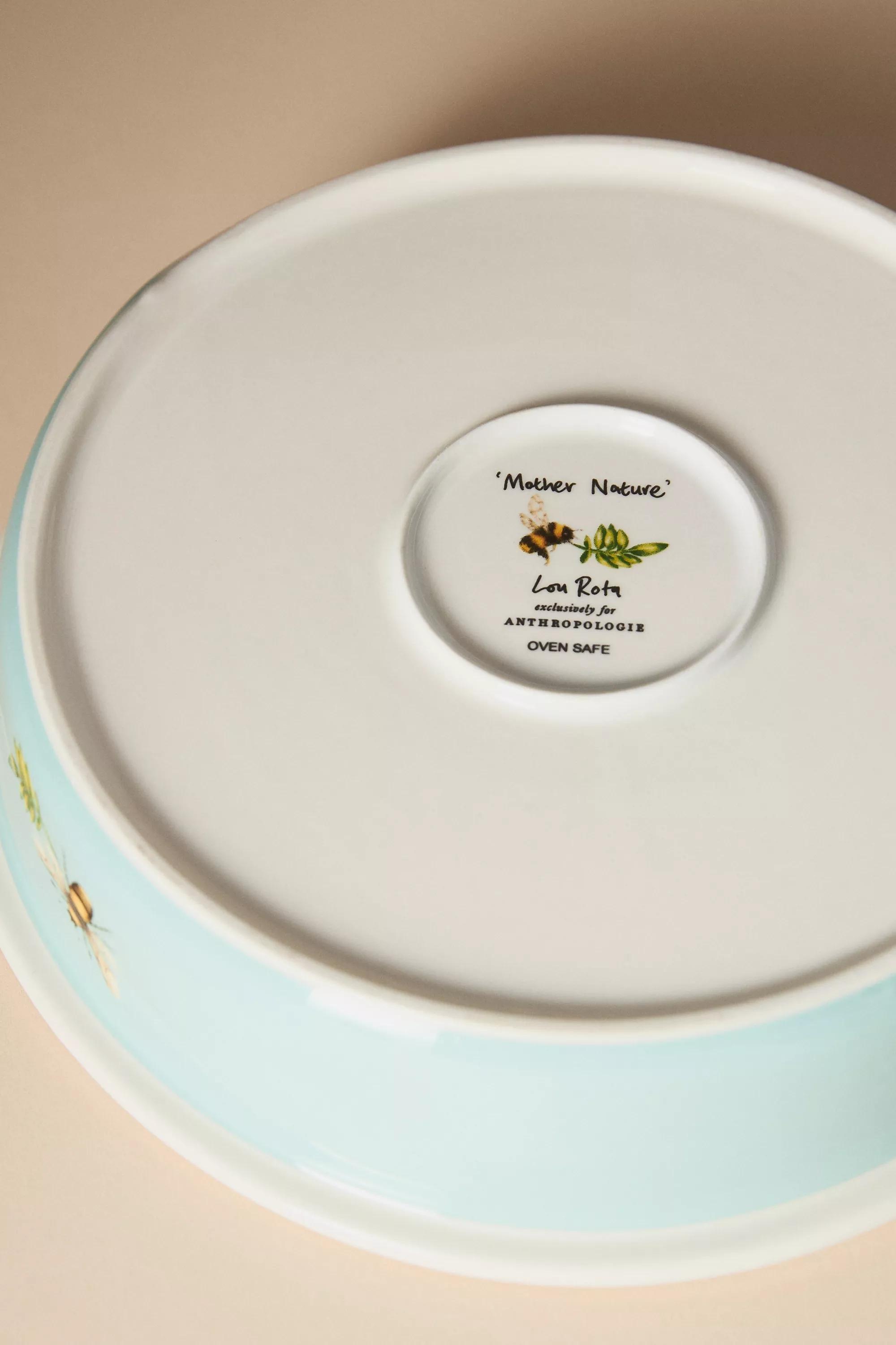 Lou Rota Mother Nature Pie Dish, Multicolour, A501_0000, large image number 3