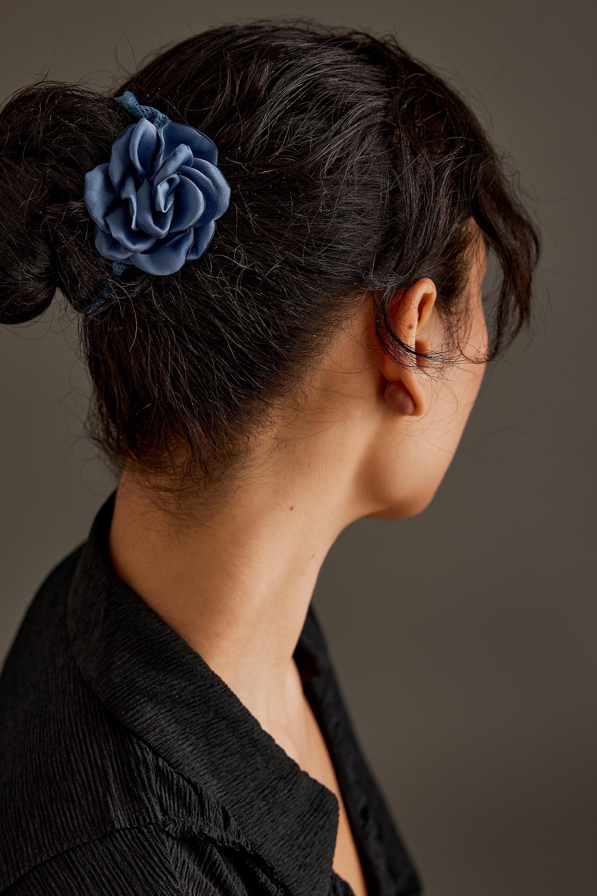 Flower Hair Bobbles, Multicolour, Set Of 3, A501_0040, large image number 2