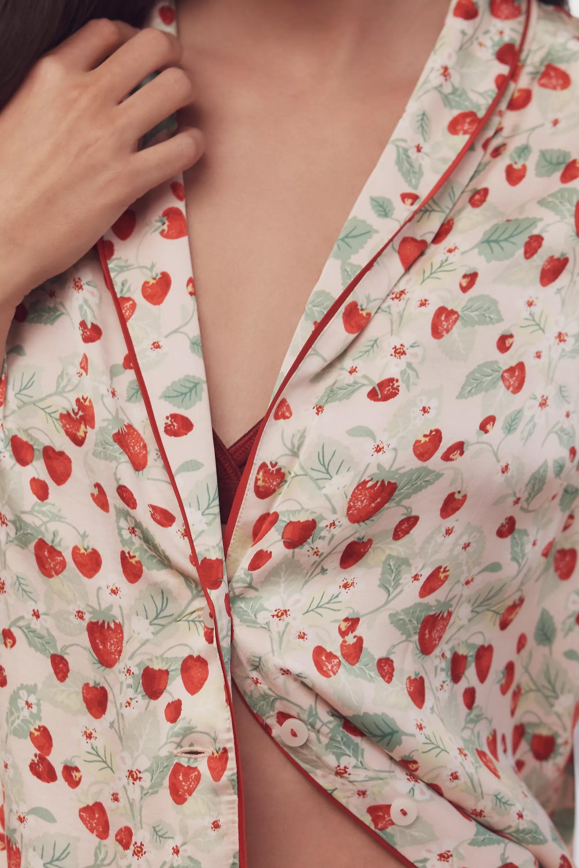 Anthropologie Floral Nightwear Sets, White, , large image number 3