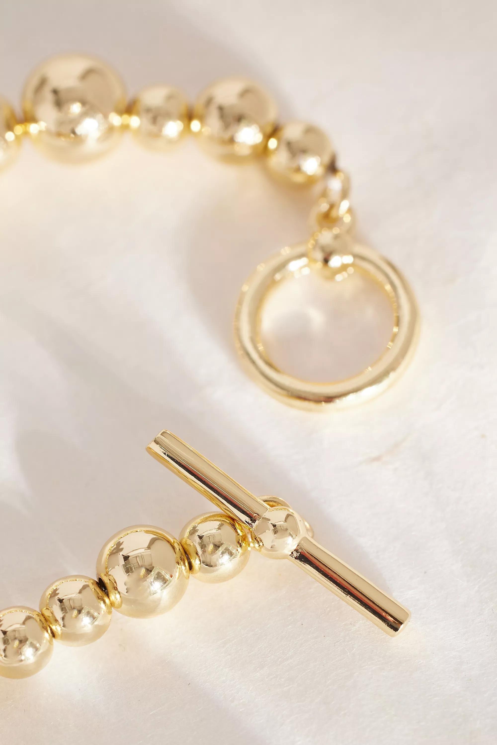 Anthropologie Bangle, Gold, A501_0070, large image number 1