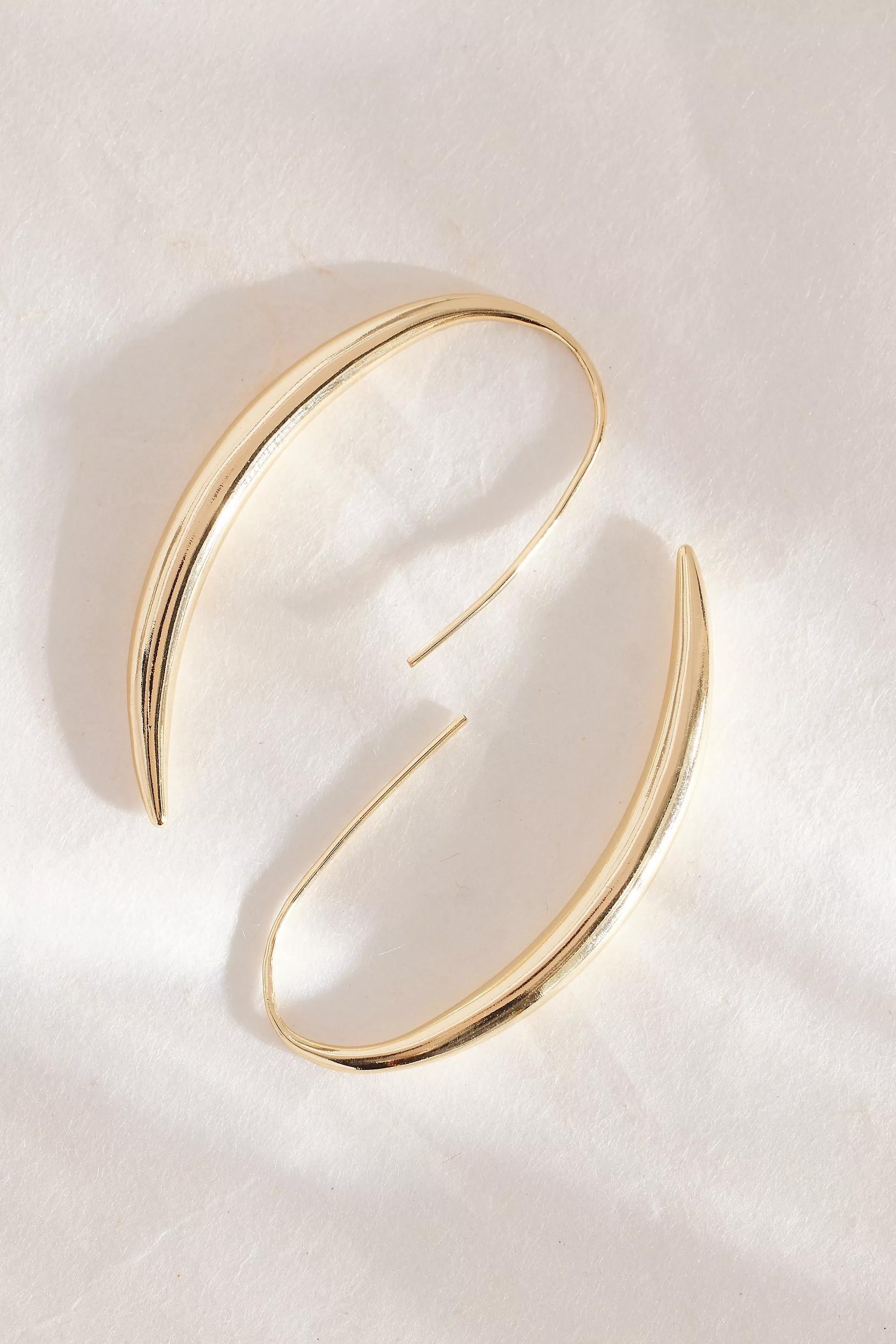 Uk Sleek Spike Drop, Gold, A501_0070, large image number 0