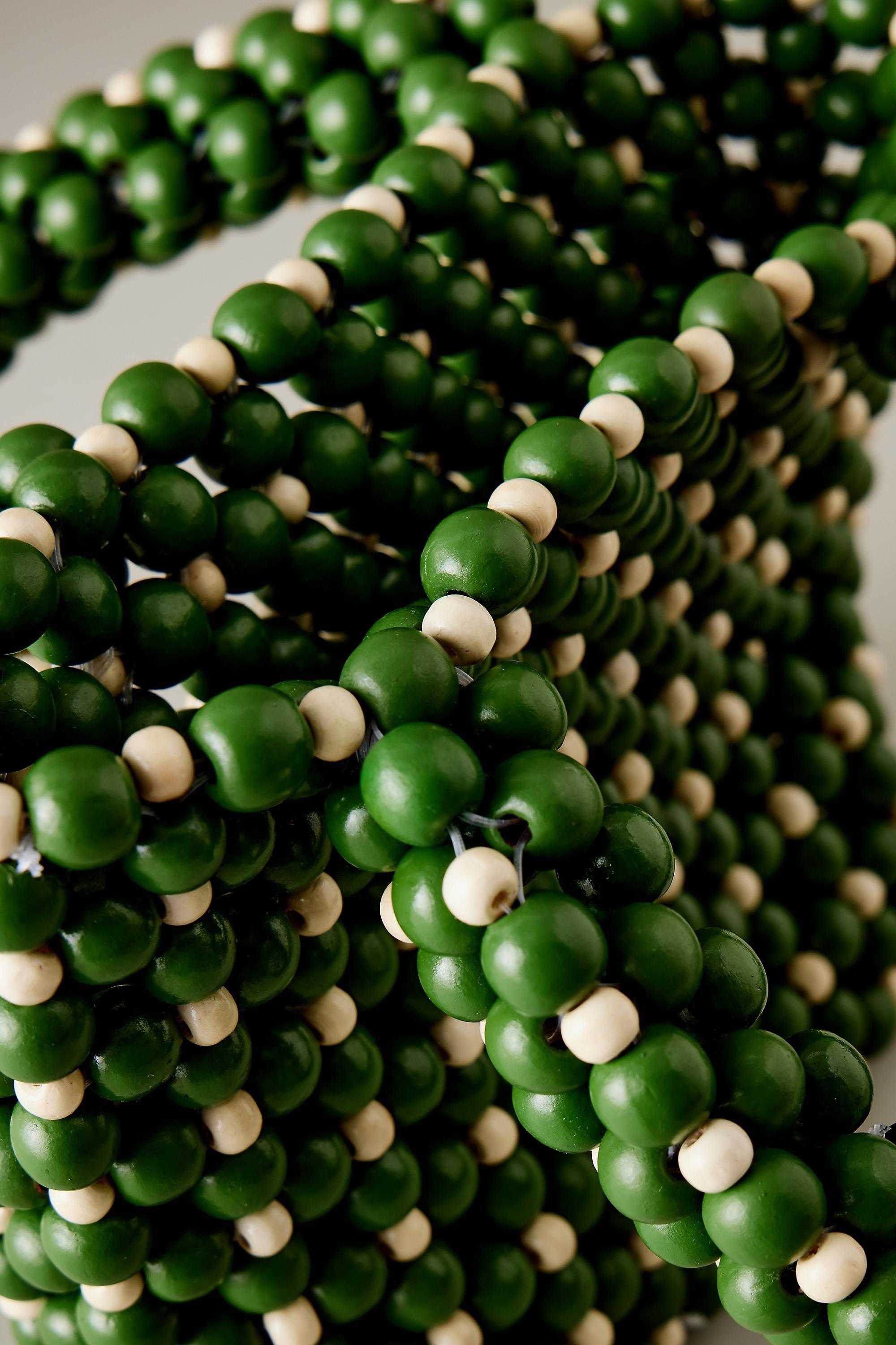 Anika Beaded Bag, Green, A501_0030, large image number 1