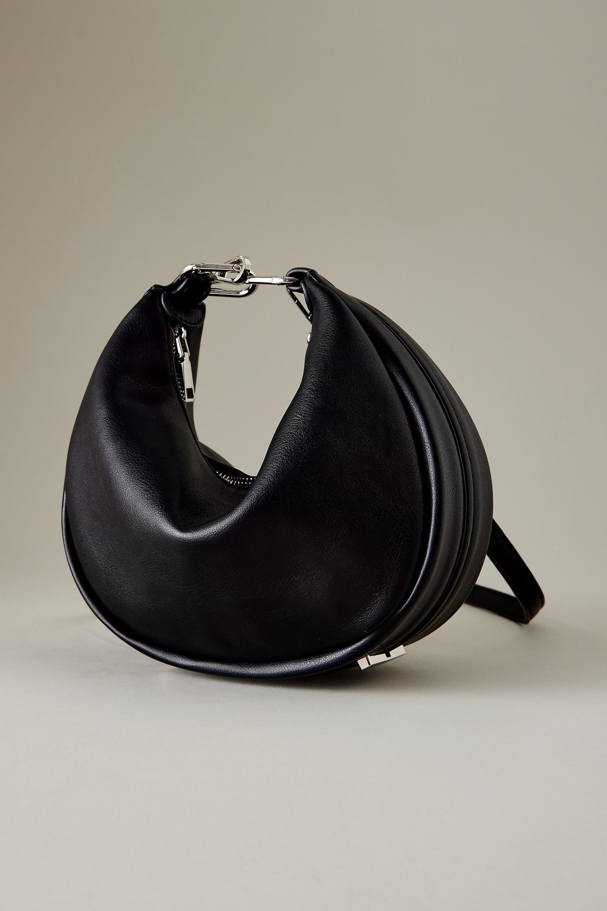Melie Bianco Sasha Leather Bag, Black, A501_0001, large image number 0