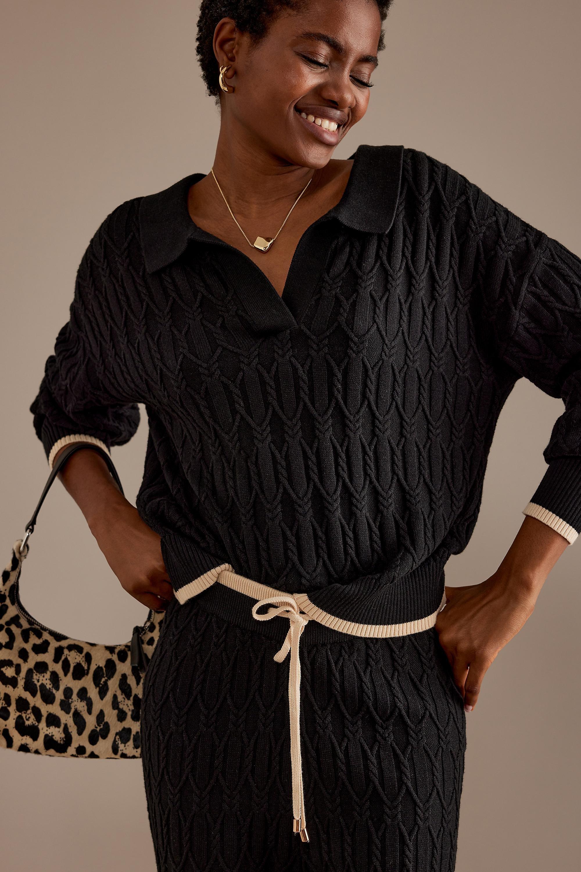 BLK Sancia Jarrah Cable-Knit Top, , large image number 0