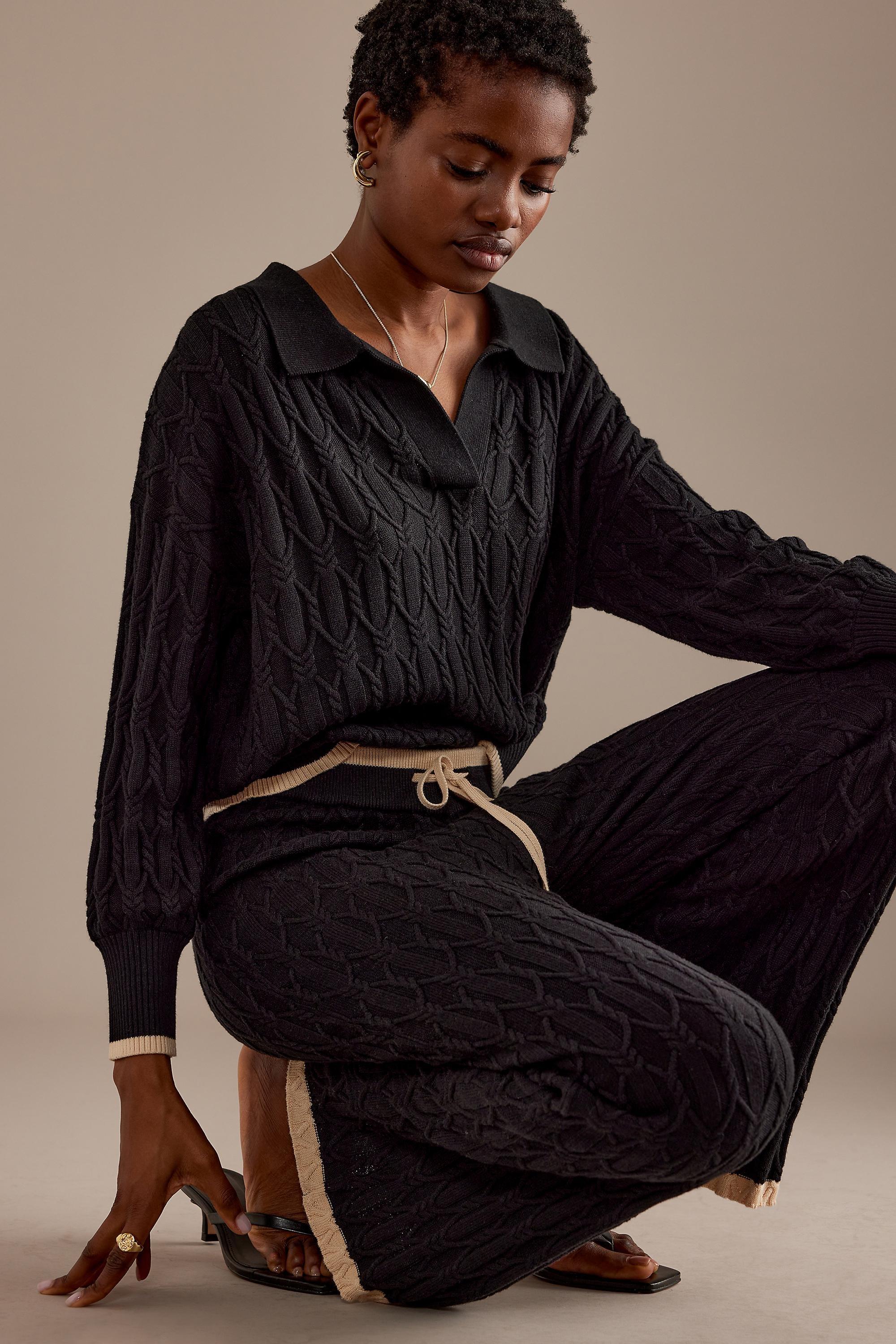 BLK Sancia Jarrah Cable-Knit Top, , large image number 2
