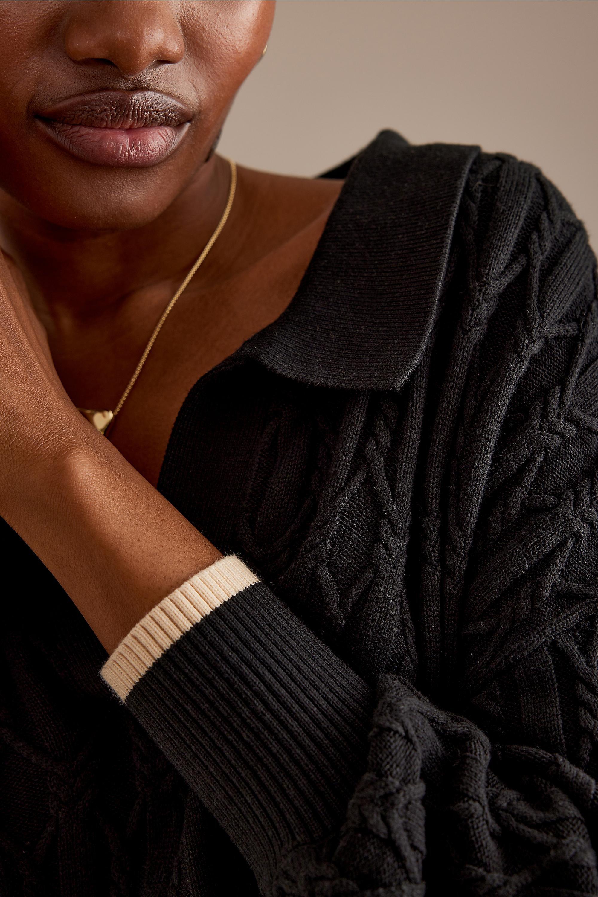 BLK Sancia Jarrah Cable-Knit Top, , large image number 4
