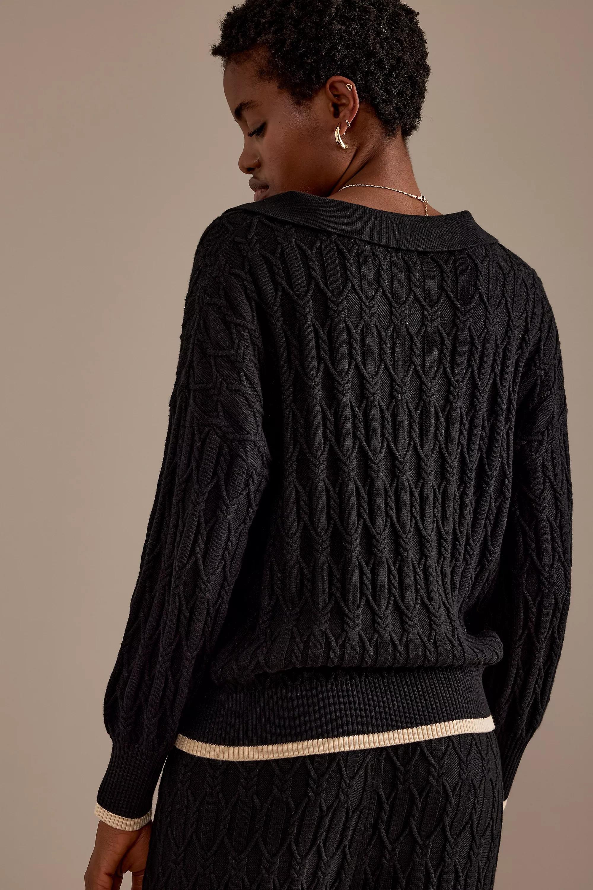 BLK Sancia Jarrah Cable-Knit Top, , large image number 5