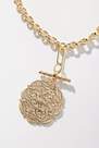 Anthropologie - Molten Pendant Necklace, Gold