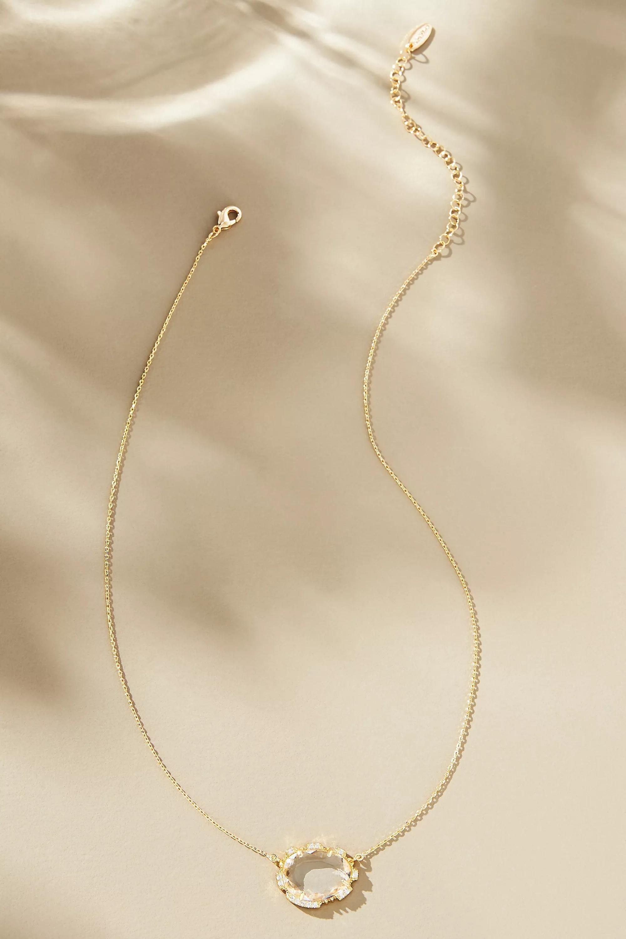 14K Medium Rebirth Necklace, White, A501_0100, large image number 1