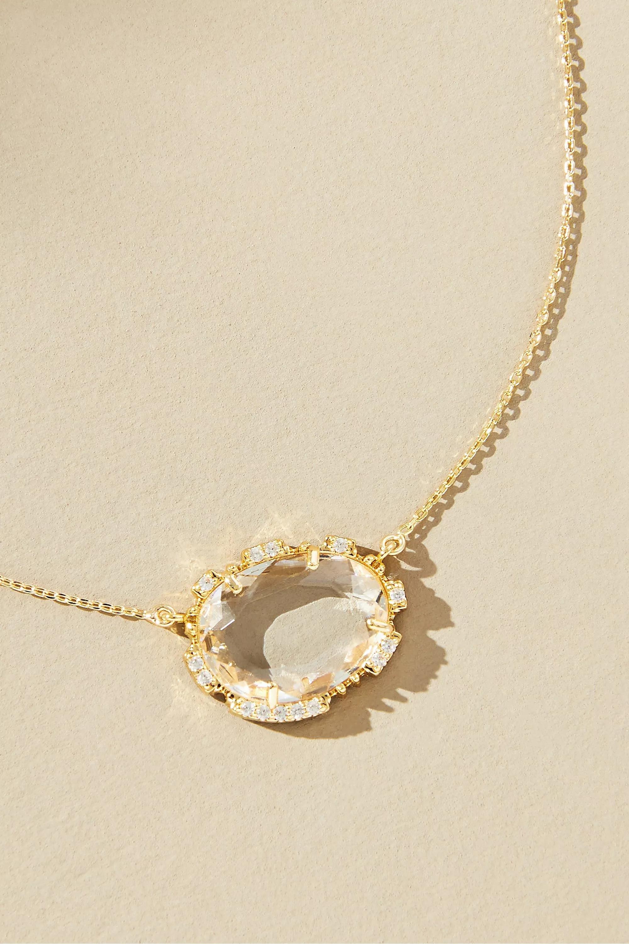 14K Medium Rebirth Necklace, White, A501_0100, large image number 3