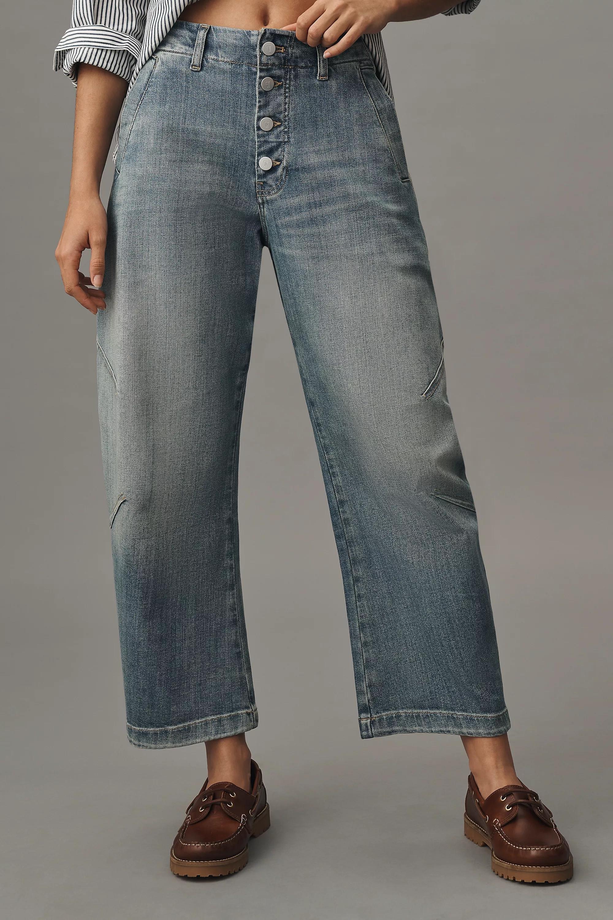 Anthropologie ed Denim Wide-Leg, Blue, , large image number 2