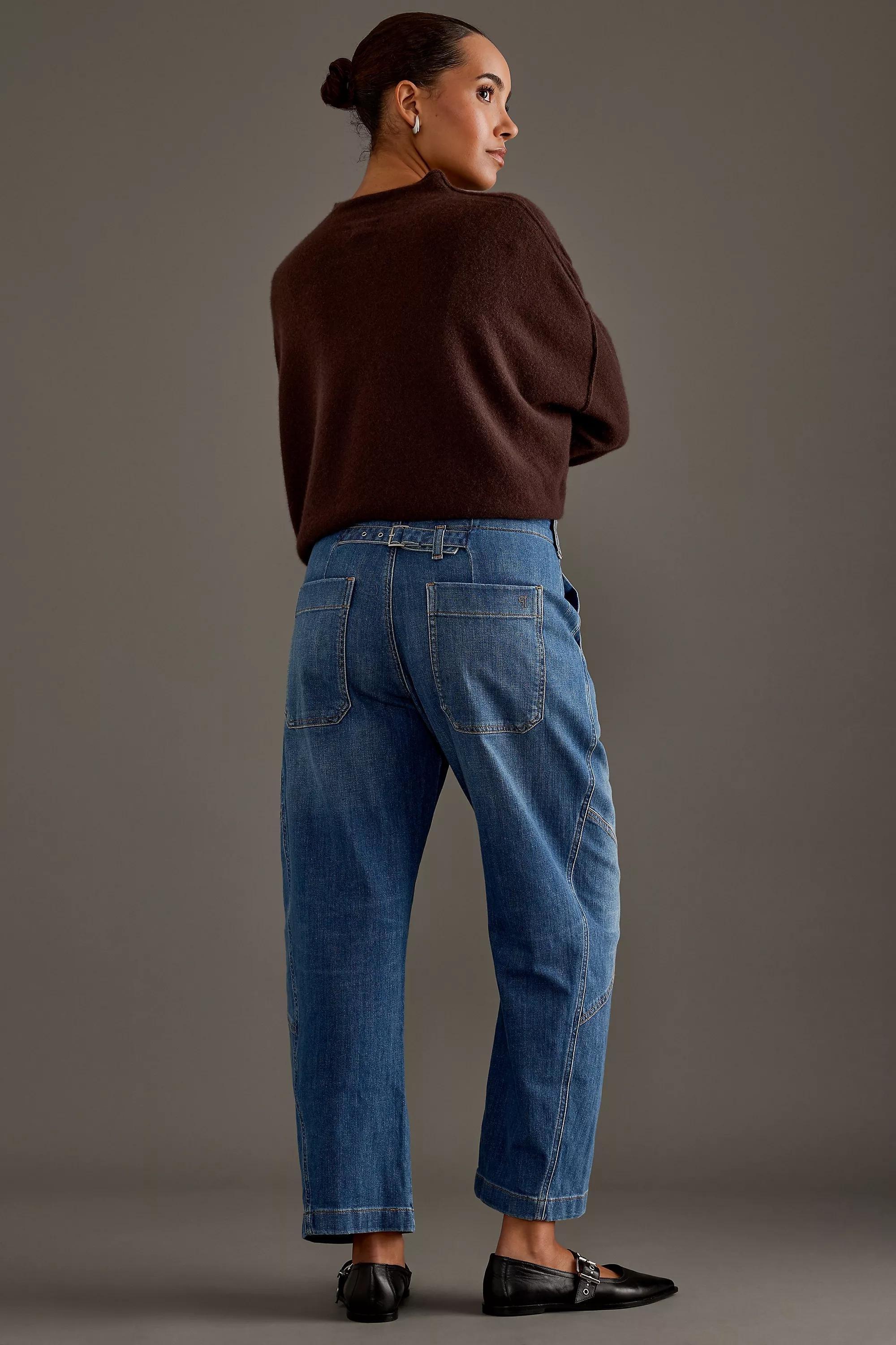 Pilcro Arin Mid-Rise Barrel Jeans, A501_0093, large image number 2