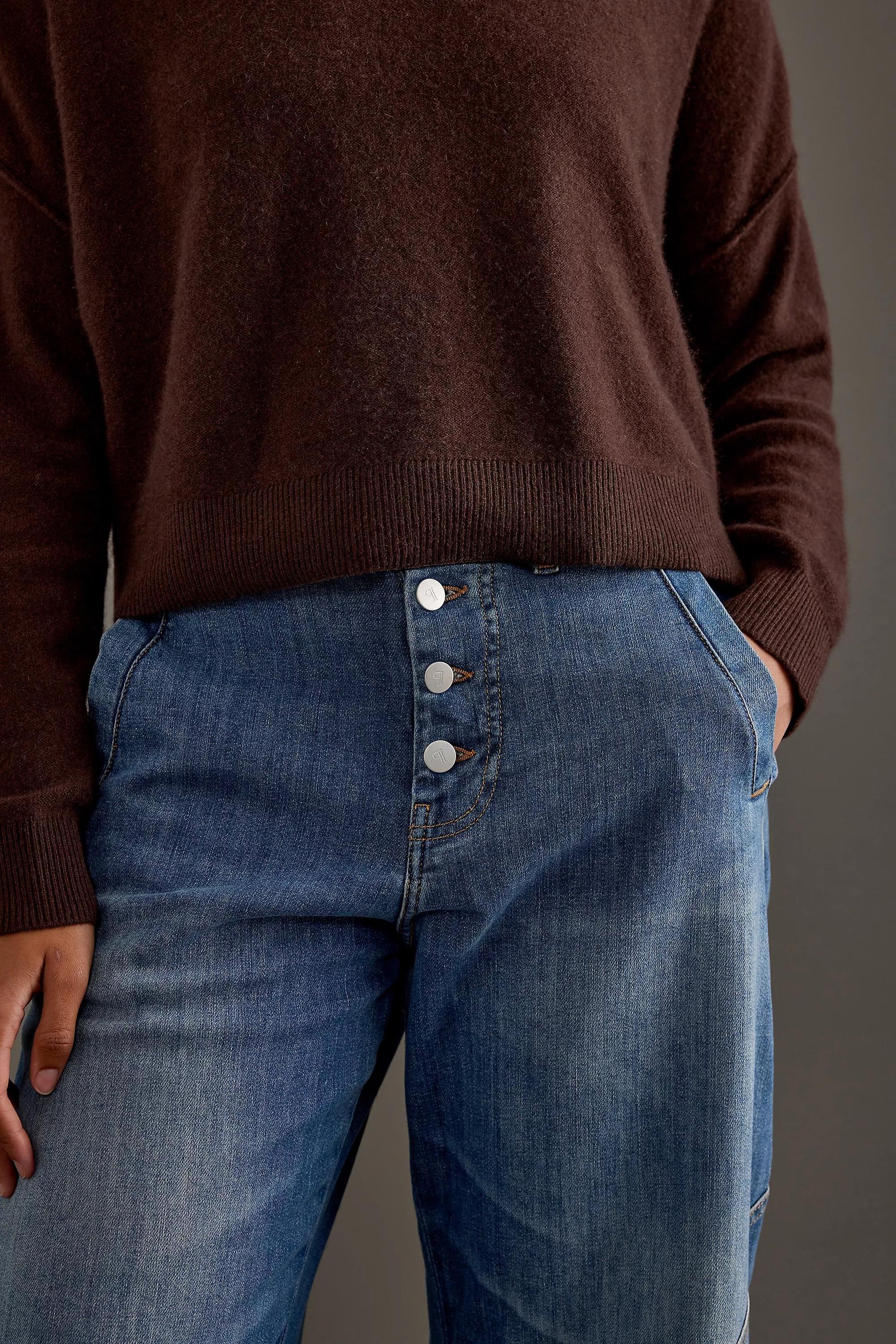 Pilcro Arin Mid-Rise Barrel Jeans, A501_0093, large image number 3