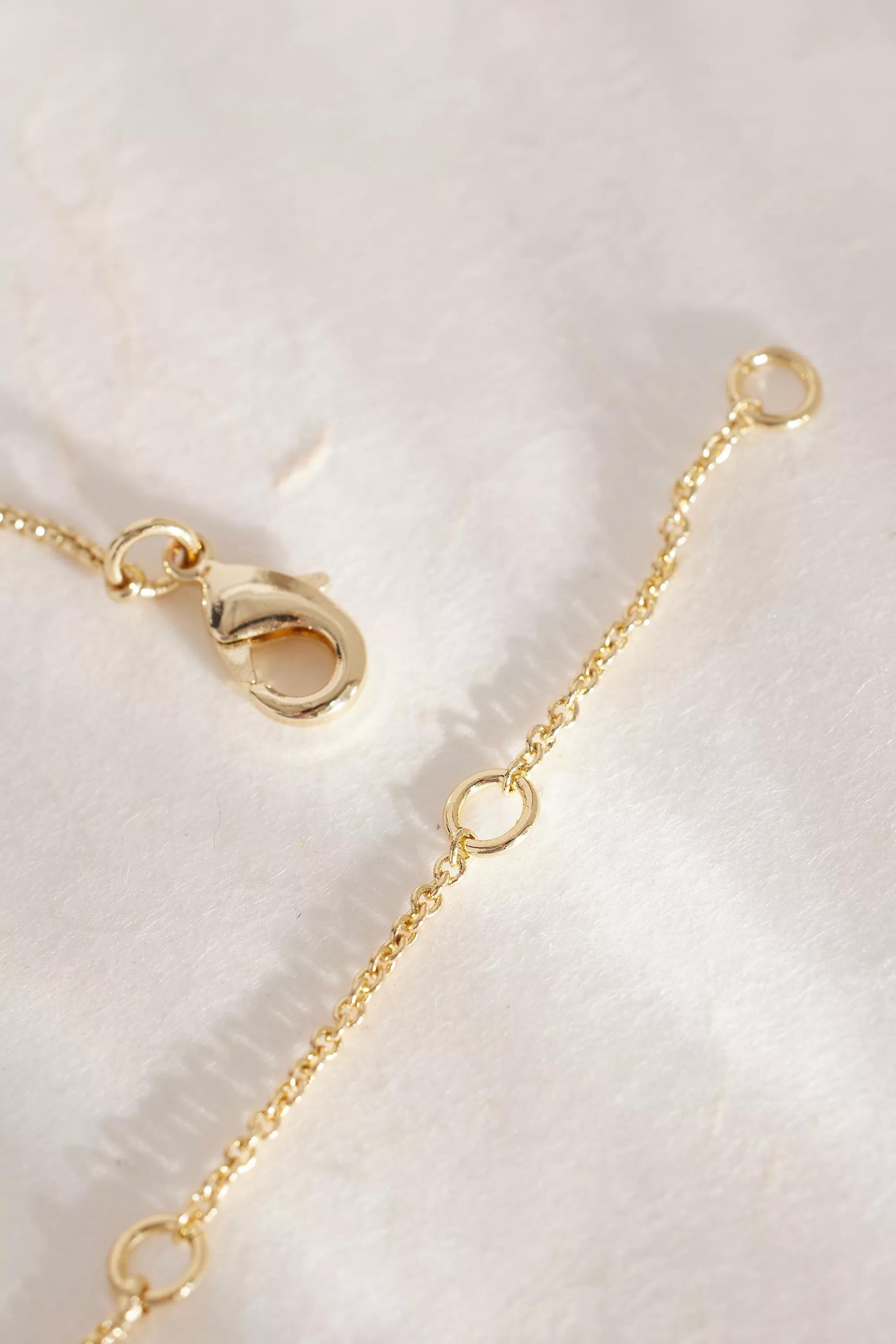 Zodiac Word Necklace, Gold, A501_0801, large image number 2