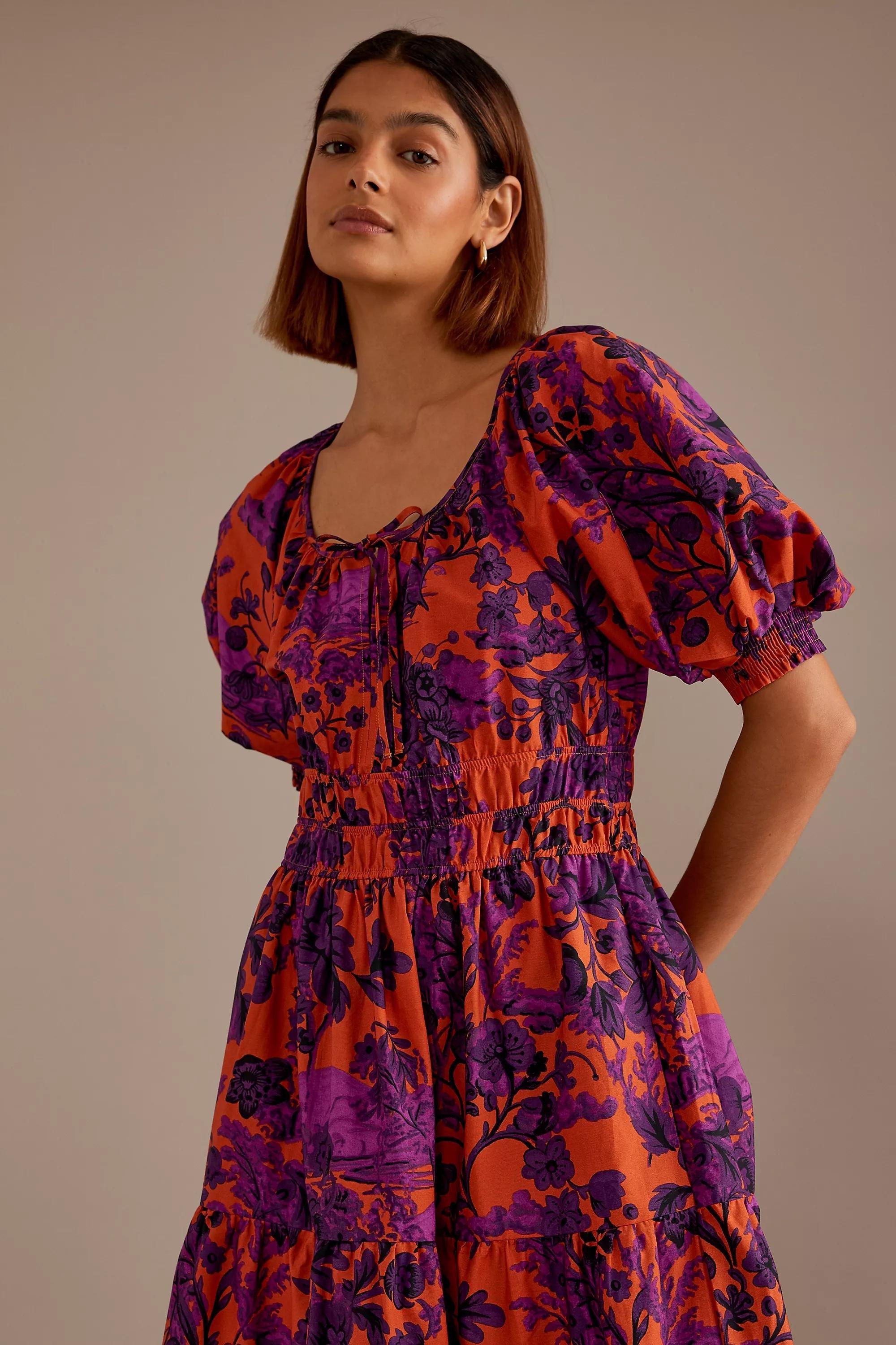 Motif The Somerset Maxi Dress, Purple, , large image number 1
