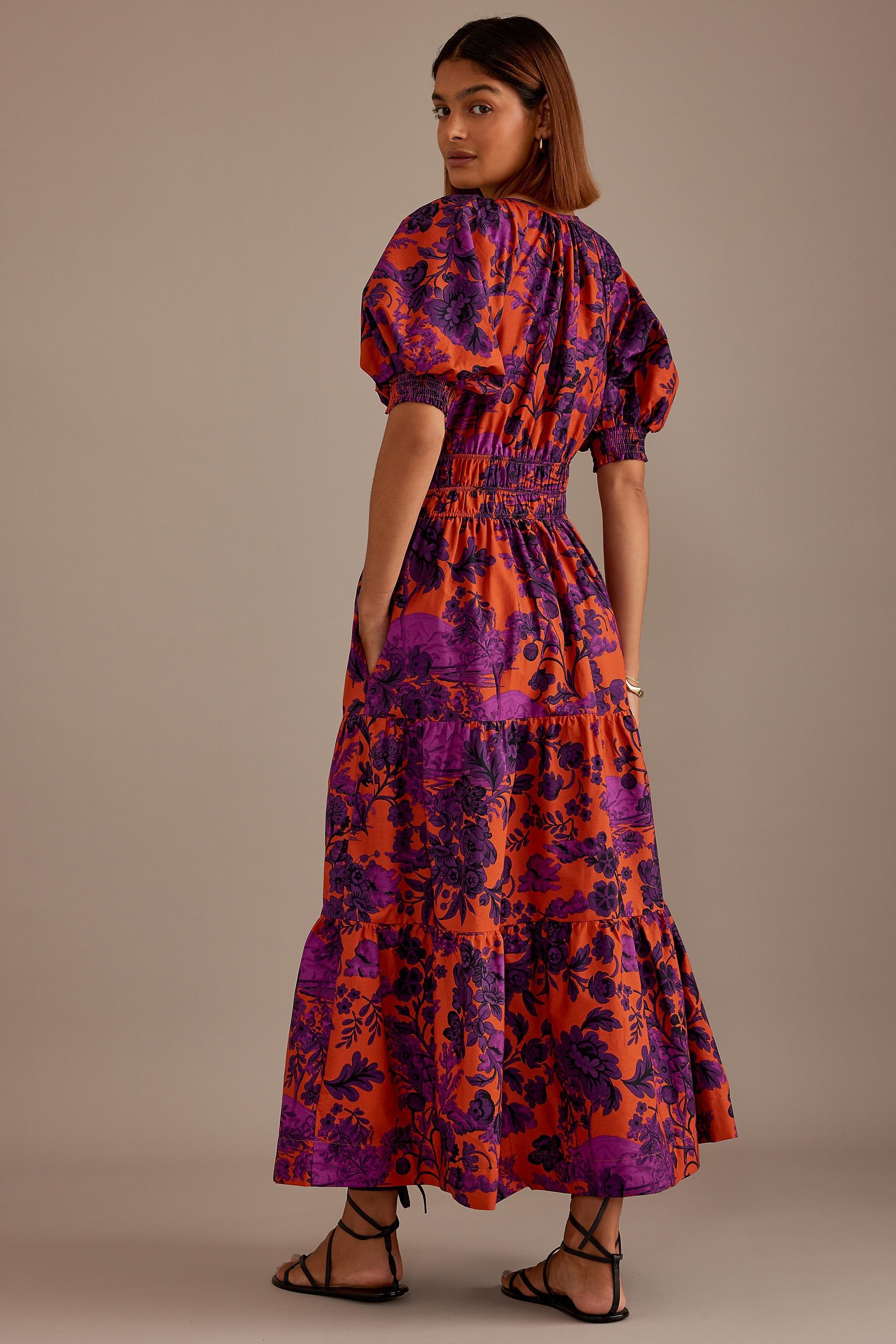 Motif The Somerset Maxi Dress, Purple, , large image number 2
