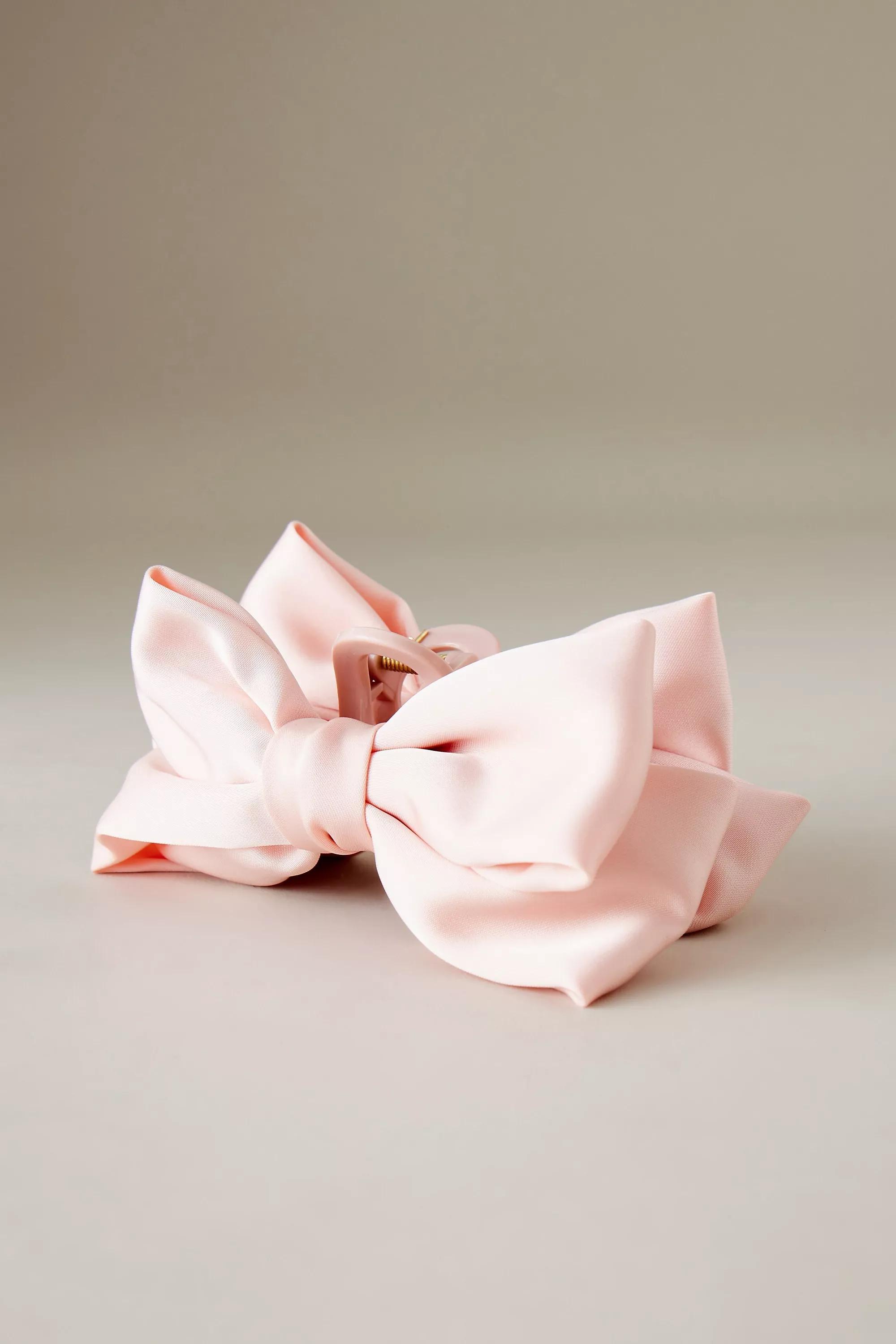 Pink Hair Bow Claw Clip, A501_0066, large image number 2