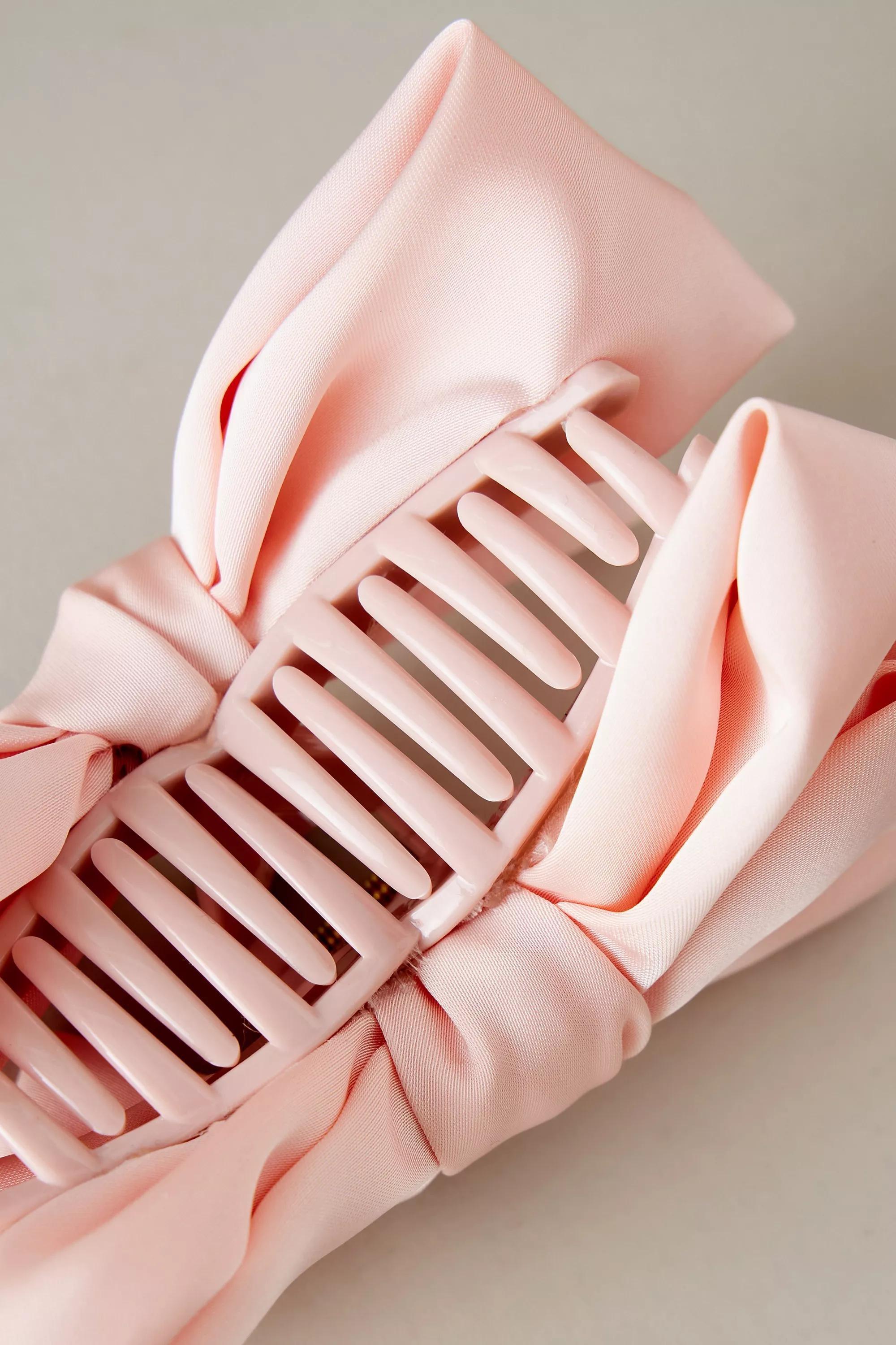 Pink Hair Bow Claw Clip, A501_0066, large image number 3