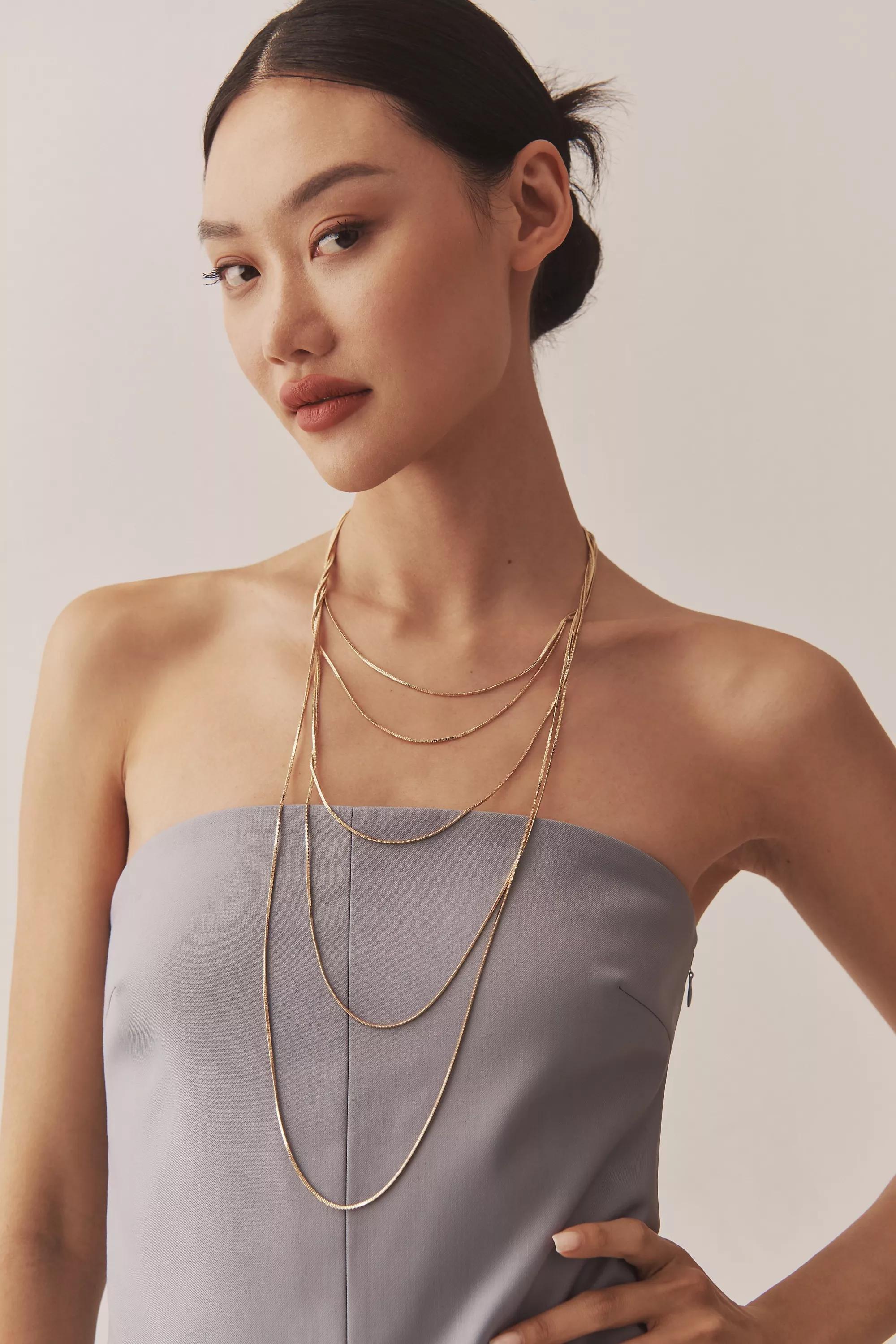 14K Gold-Plated Chain Necklace, A501_0070, large image number 0