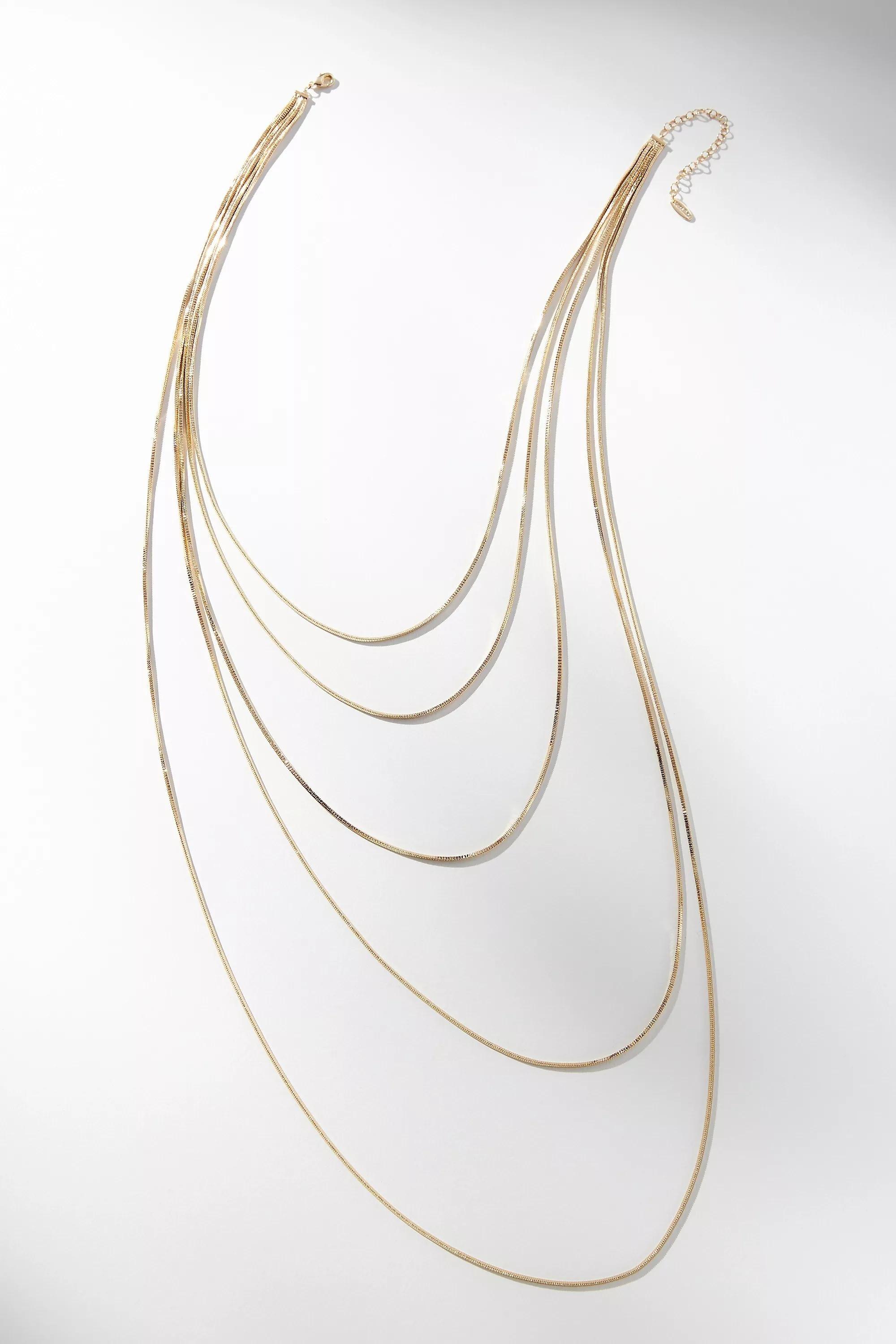 14K Gold-Plated Chain Necklace, A501_0070, large image number 1