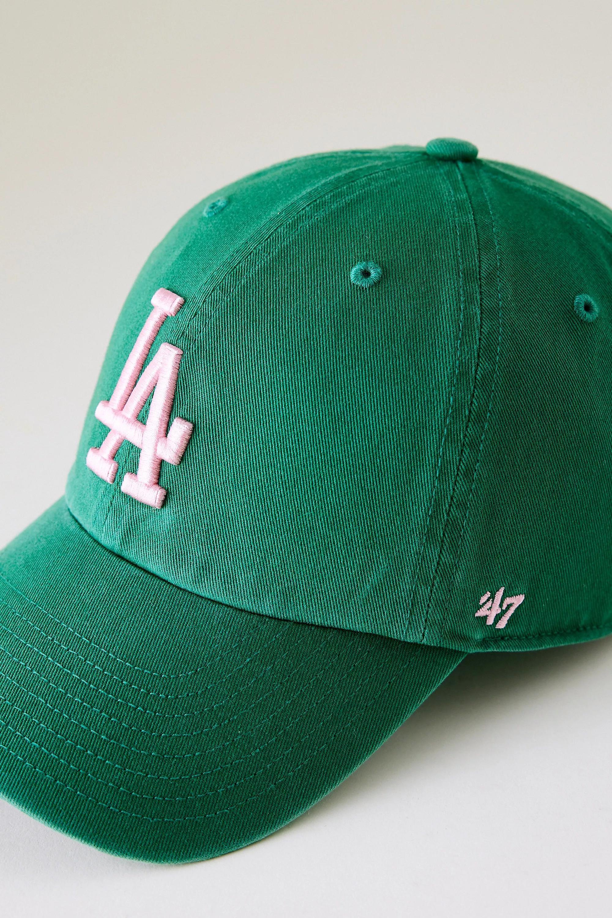 Anthropologie Hat Unisex Embroidered Baseball, Green, A501_0033, large image number 2