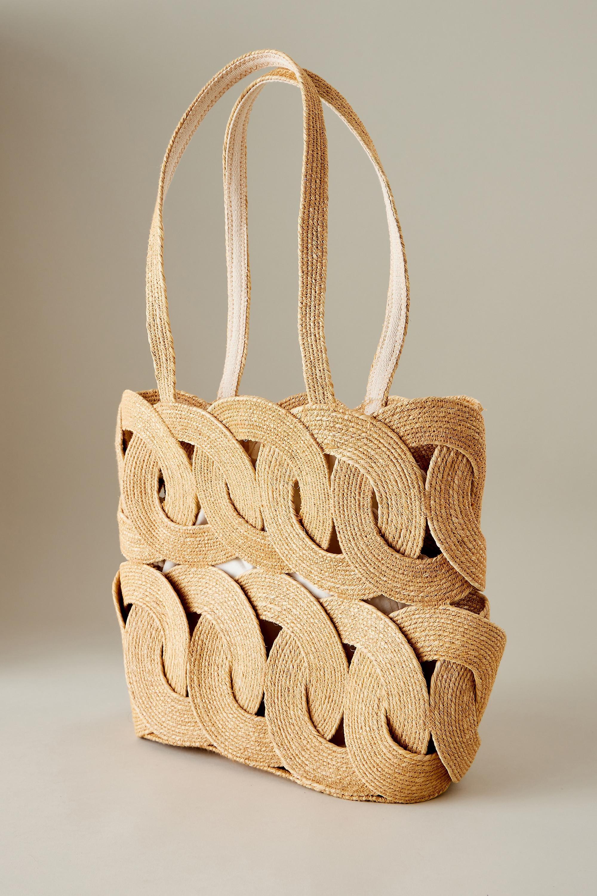 Uk Seagrass Tote, Tan, A501_0014, large image number 0