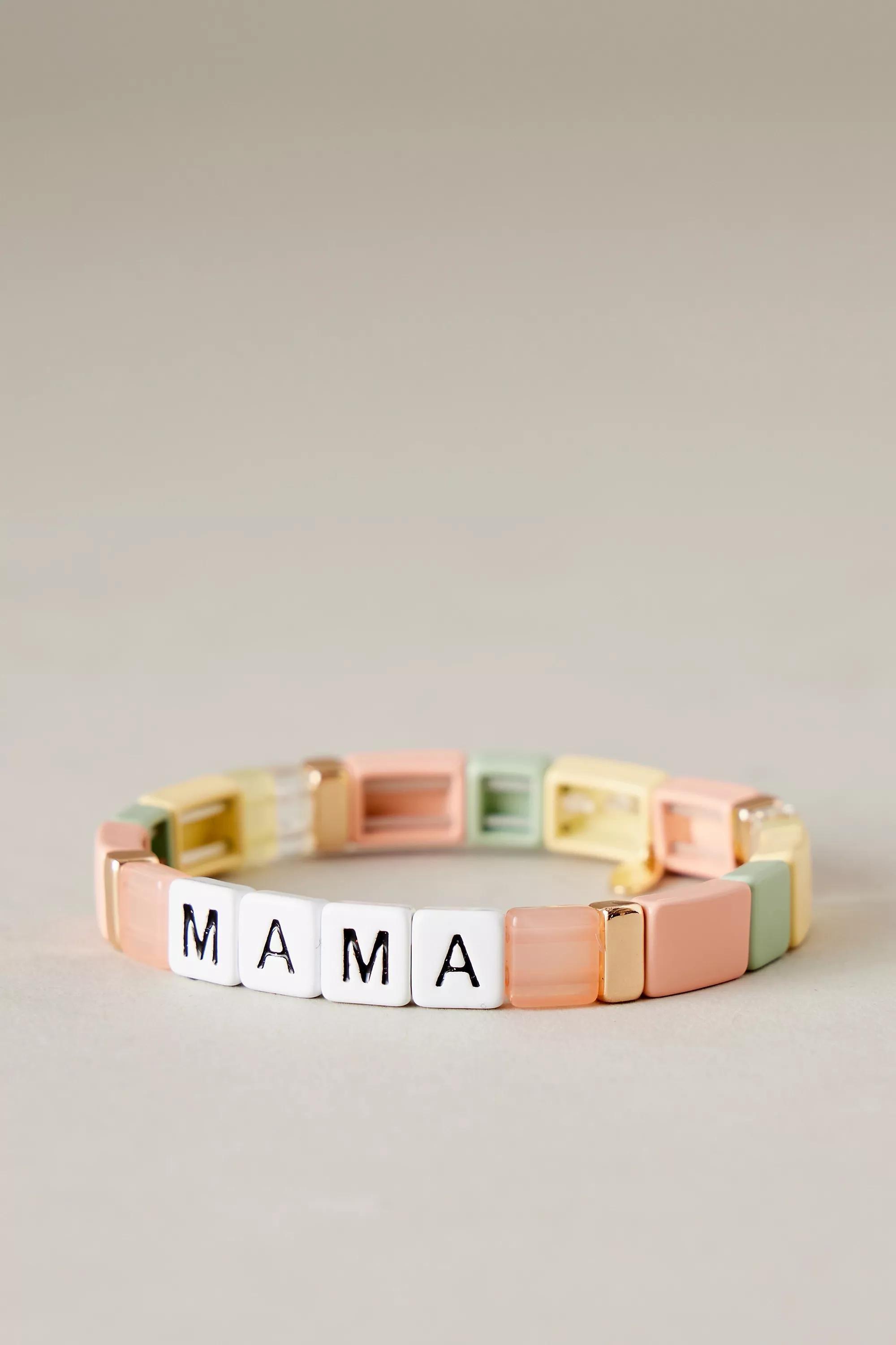 Beaded Chicklet Bracelet, Multicolour, A501_0067, large image number 0
