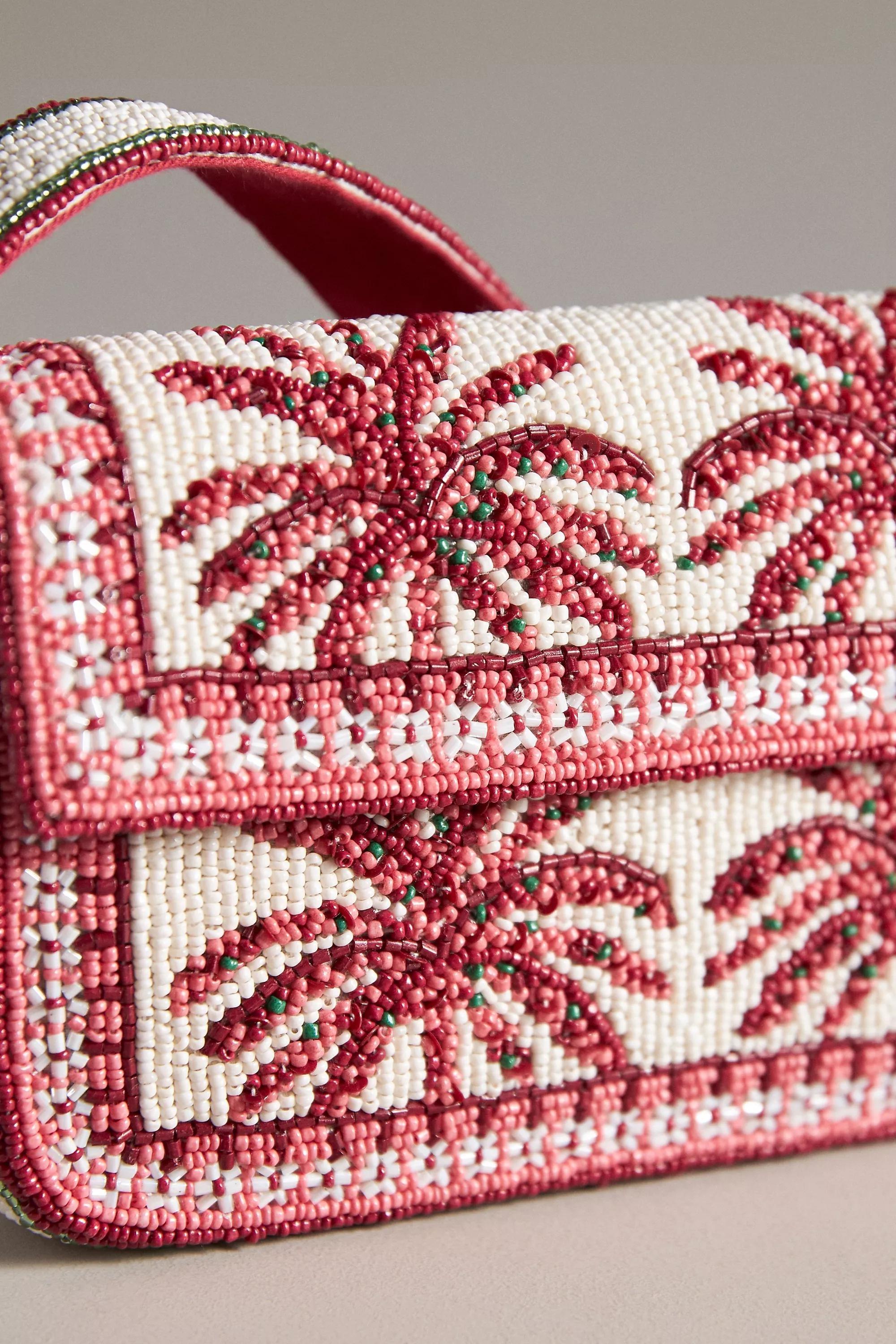 The Fiona Beaded Bag, Multicolour, A501_0000, large image number 2